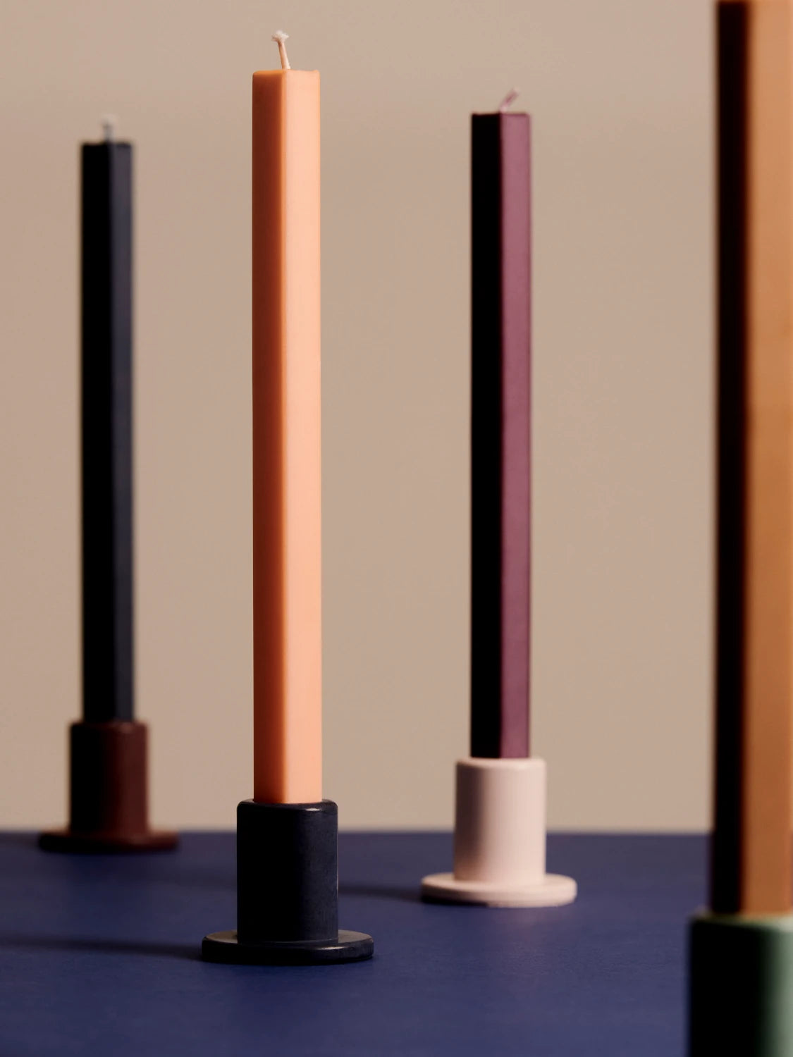 HAY Set of 4 Square Candles | Lifestory