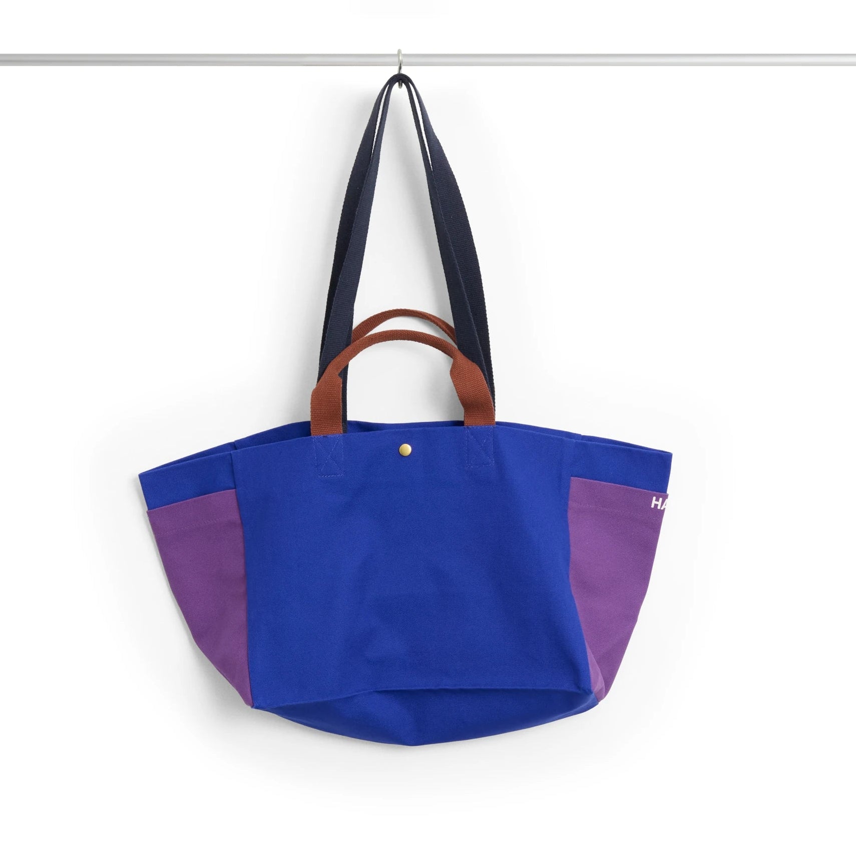 HAY Organic Cotton Small Weekend Bag with Popper