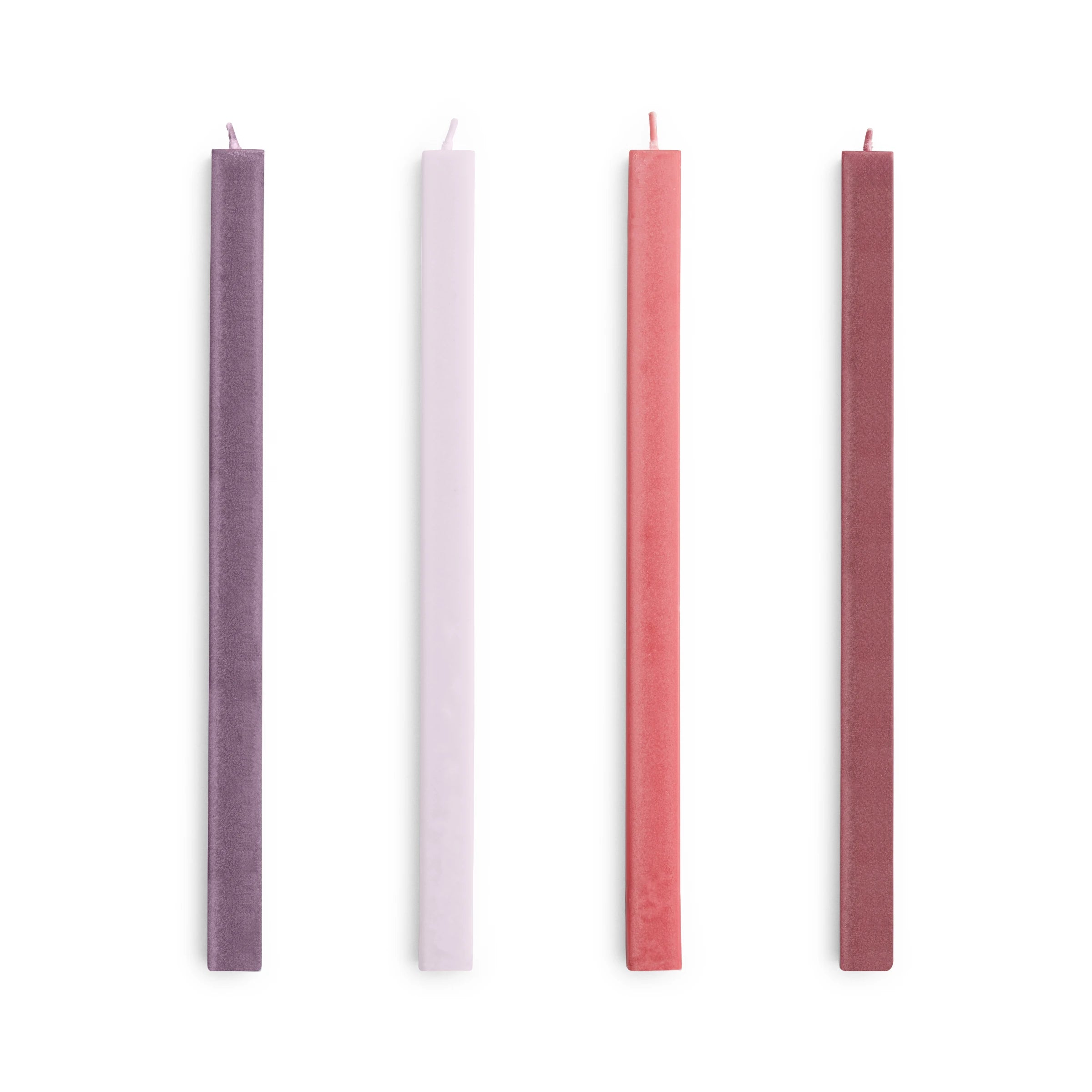 HAY Set of 4 Square Candles - Lifestory