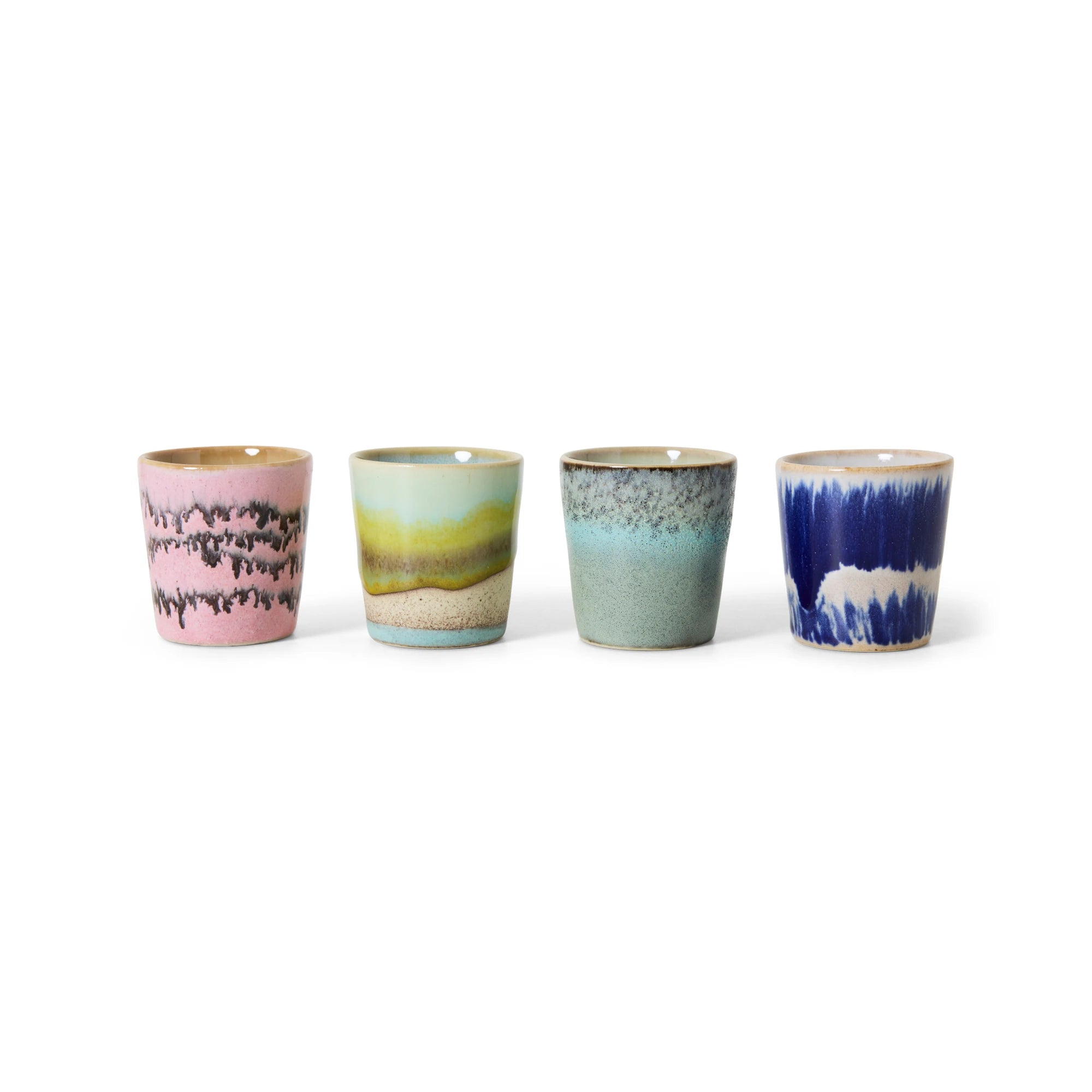 HKLIVING Set of 4 Egg Cups in Vibrance