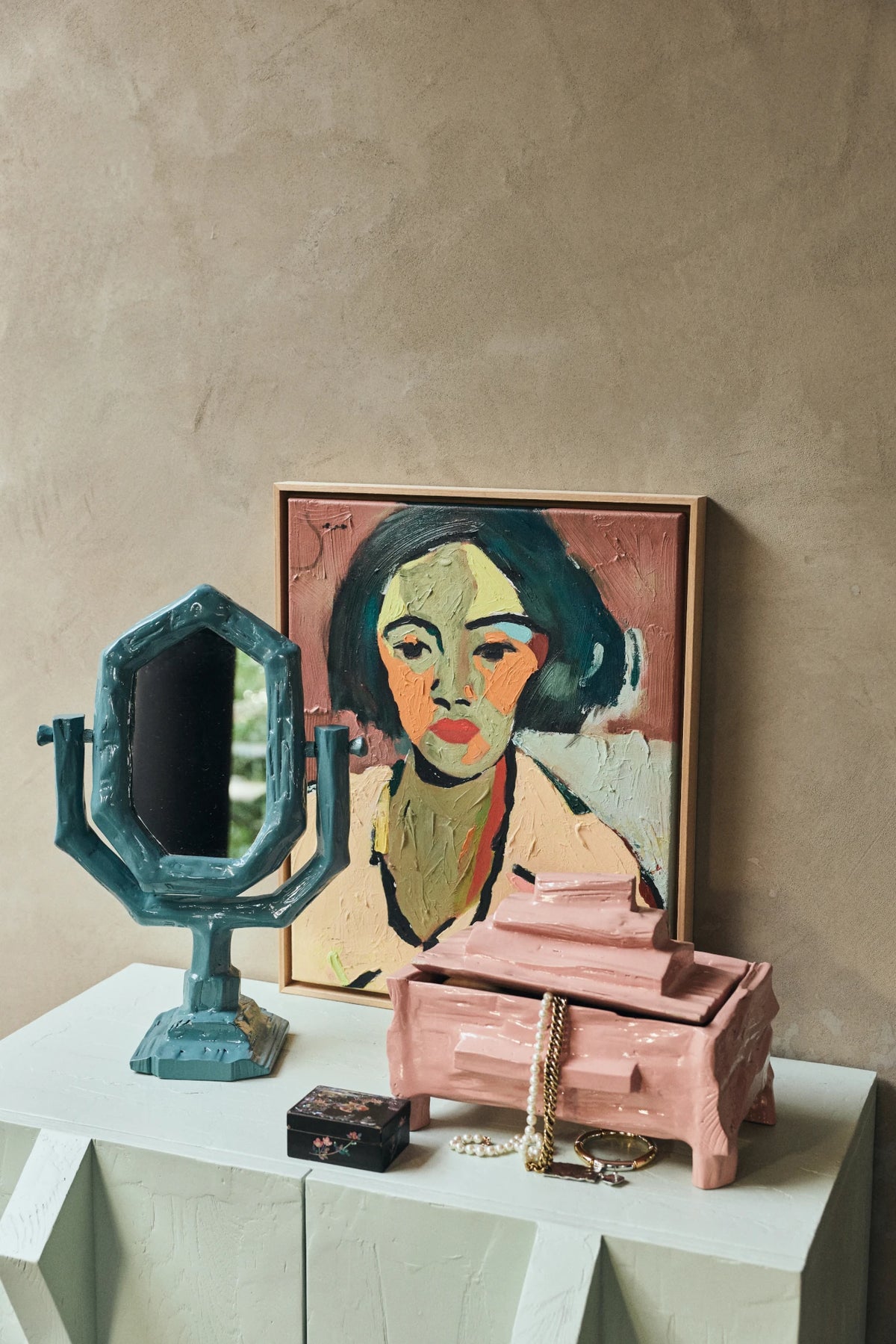 HKLIVING Framed Artwork 'Self-made' - 43 x 53cm - Lifestory