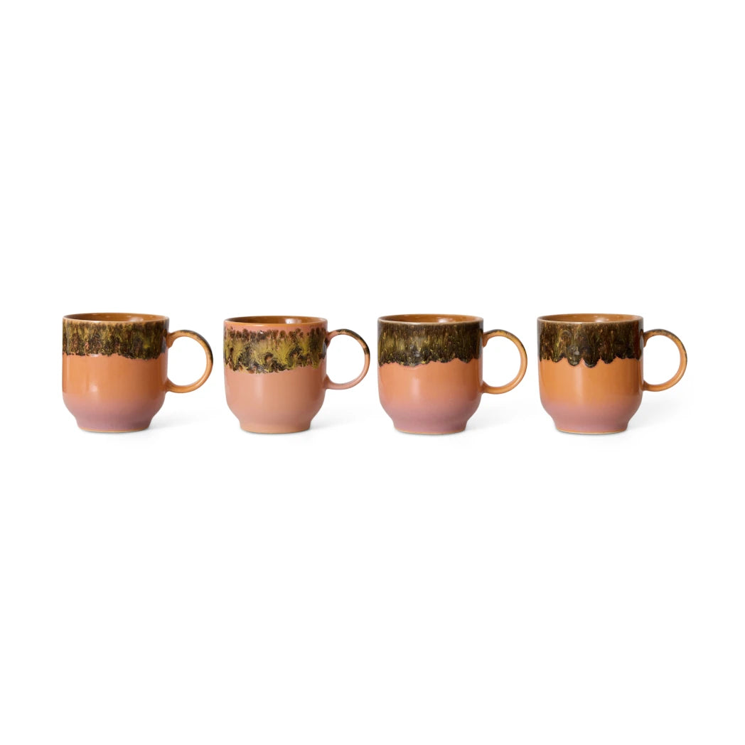 HKLIVING Single Café Mug in Lush - Lifestory
