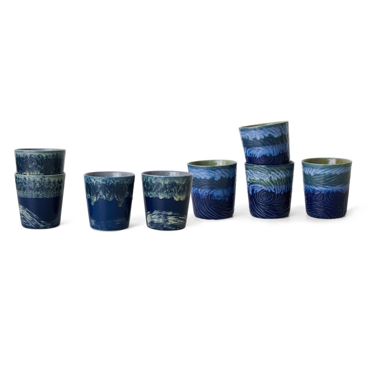 HKLIVING Van Gogh Set of 2 Coffee Mugs