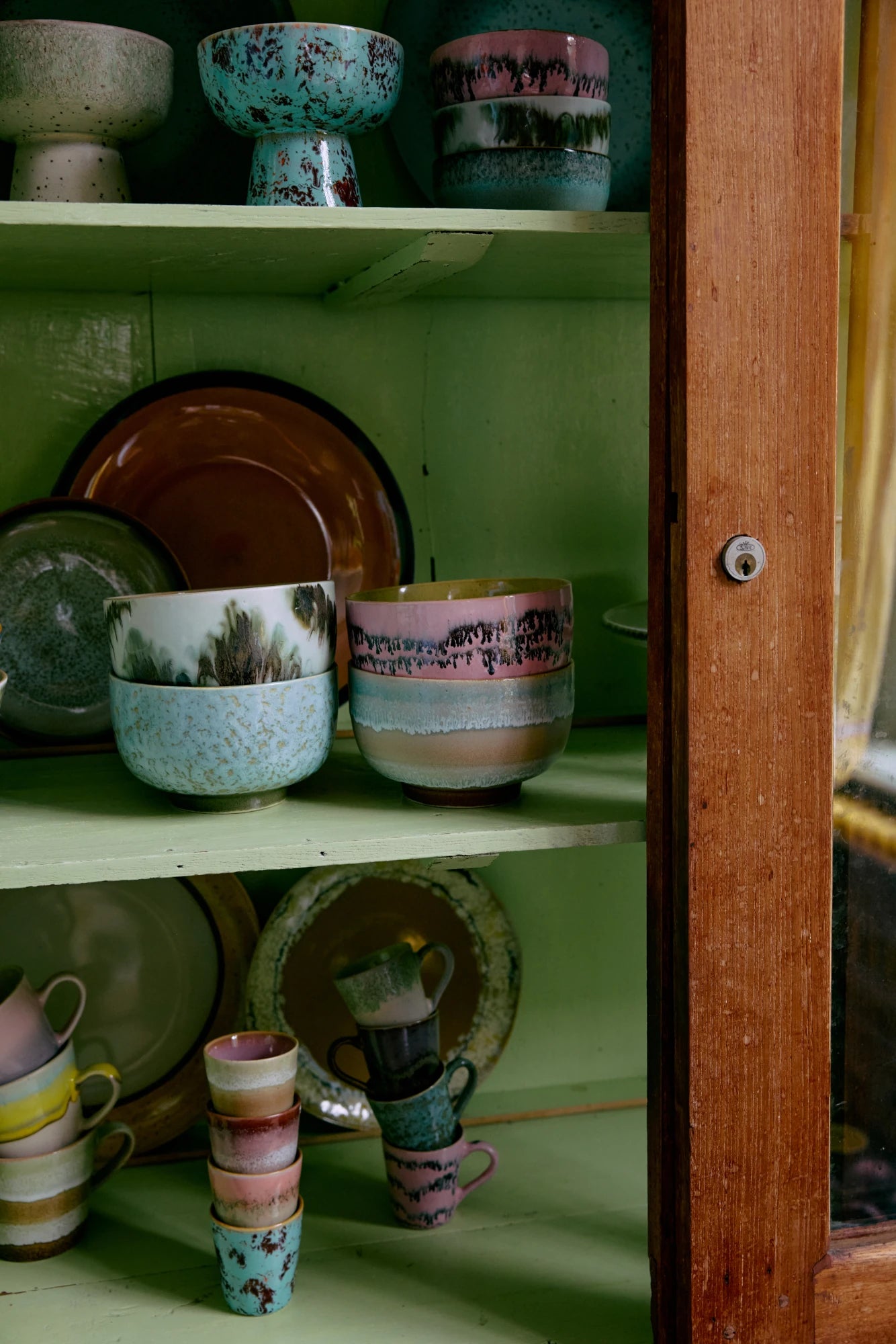 HKLIVING Set of 4 Ristretto Mugs in Various Colourways - Lifestory