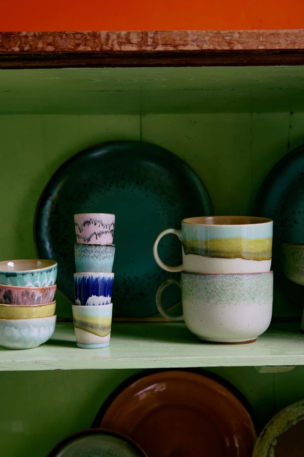 HKLIVING Set of 2 Tea Cups in Various Colourways - Lifestory