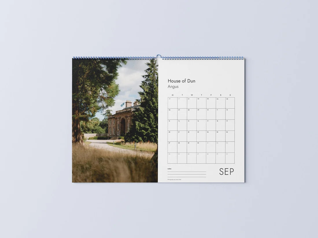 Hidden Scotland A3 2027 Wall Calendar