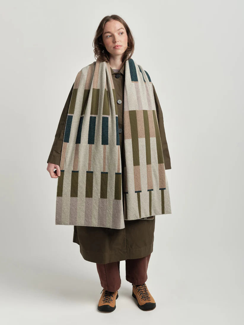 Scarf 'Harbour' in various colours by Hilary Grant - Lifestory