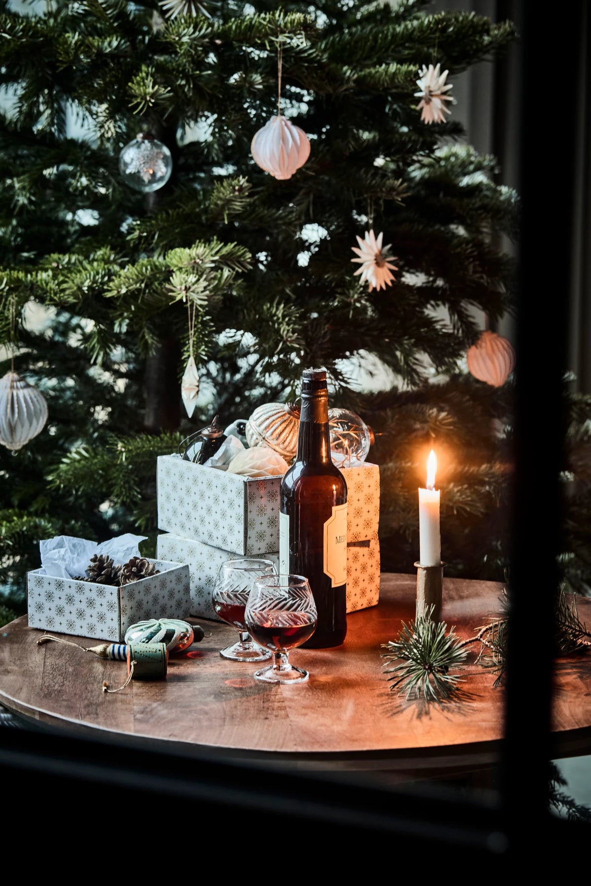 House Doctor HDAlsta Christmas Tree Ornaments in Off-white