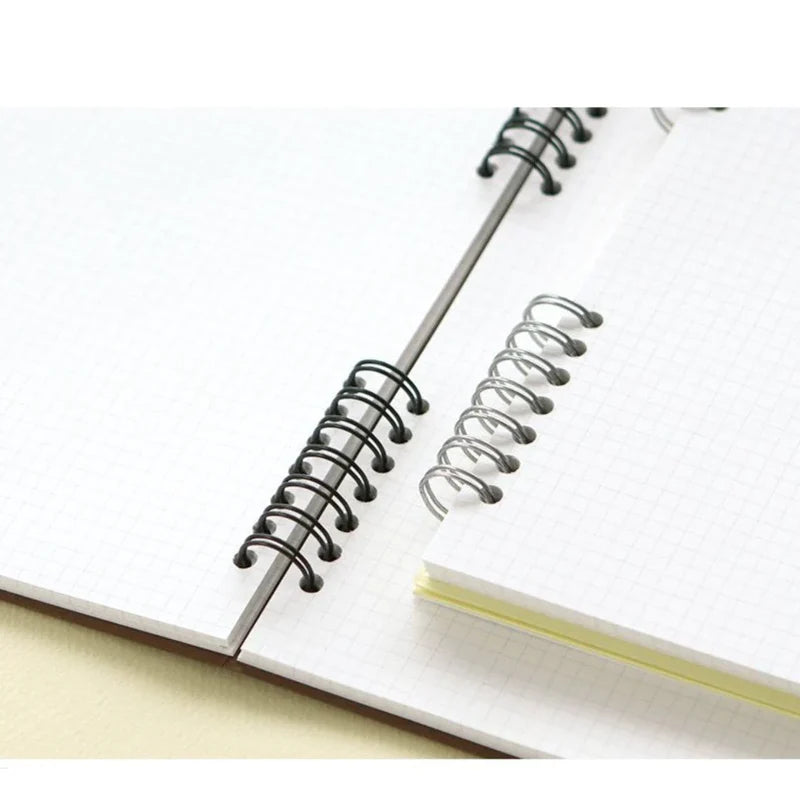 Iconic Compact A5 Spiral Notebook - Grid Pages - Lifestory