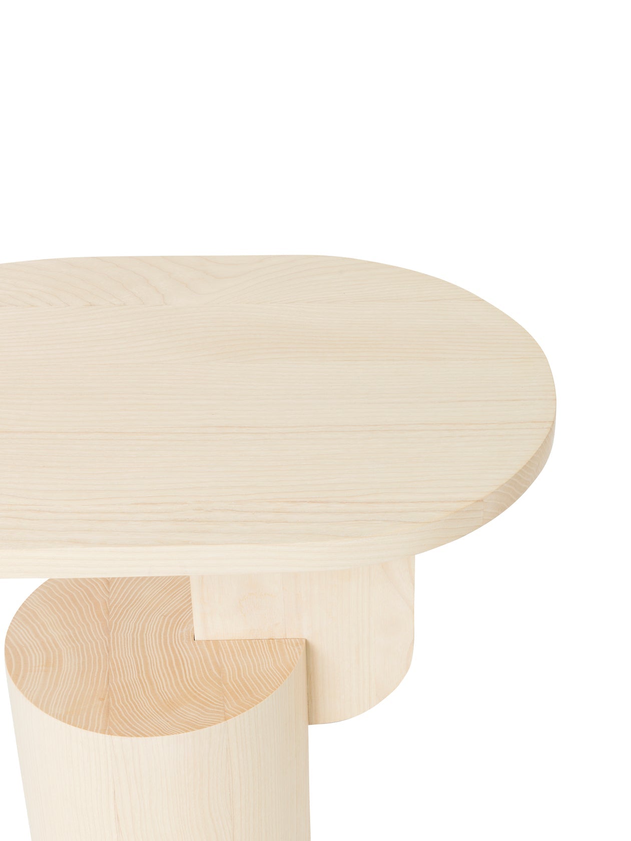 Insert Side Table in Black Ash or Natural Ash - Lifestory - ferm LIVING