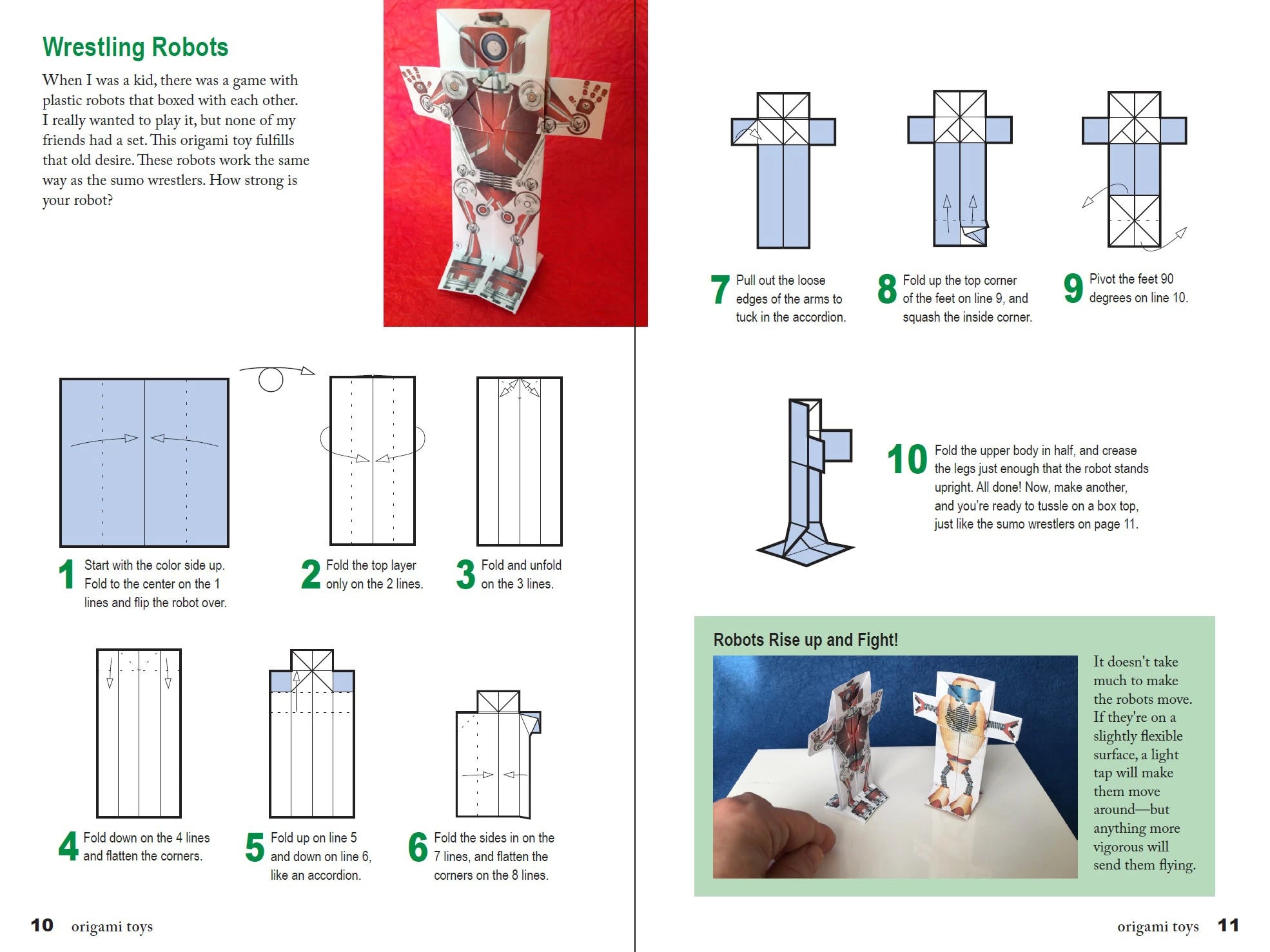 Japanese Paper Toys Kit -  Origami & Folded Paper Projects - Lifestory