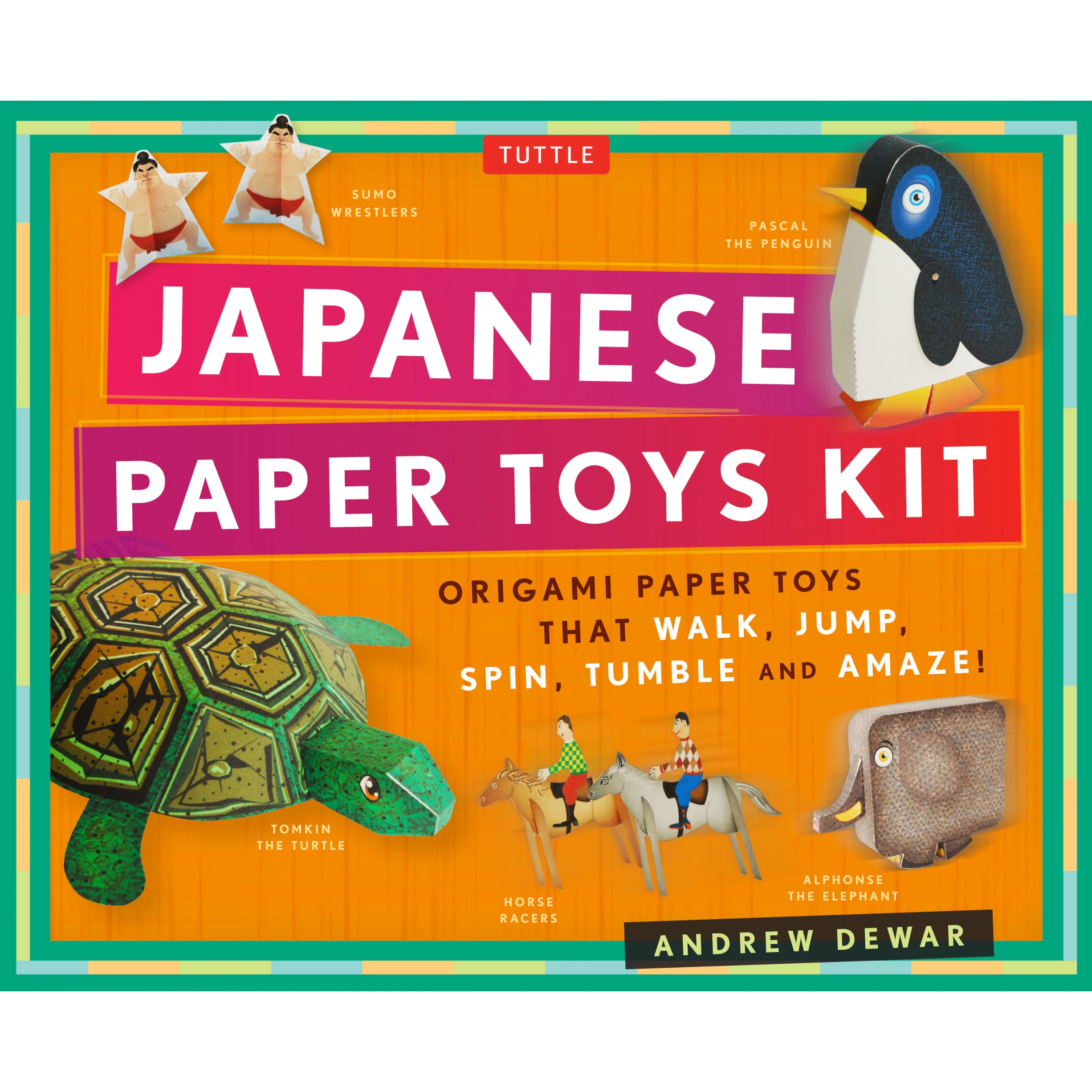 Japanese Paper Toys Kit -  Origami & Folded Paper Projects - Lifestory