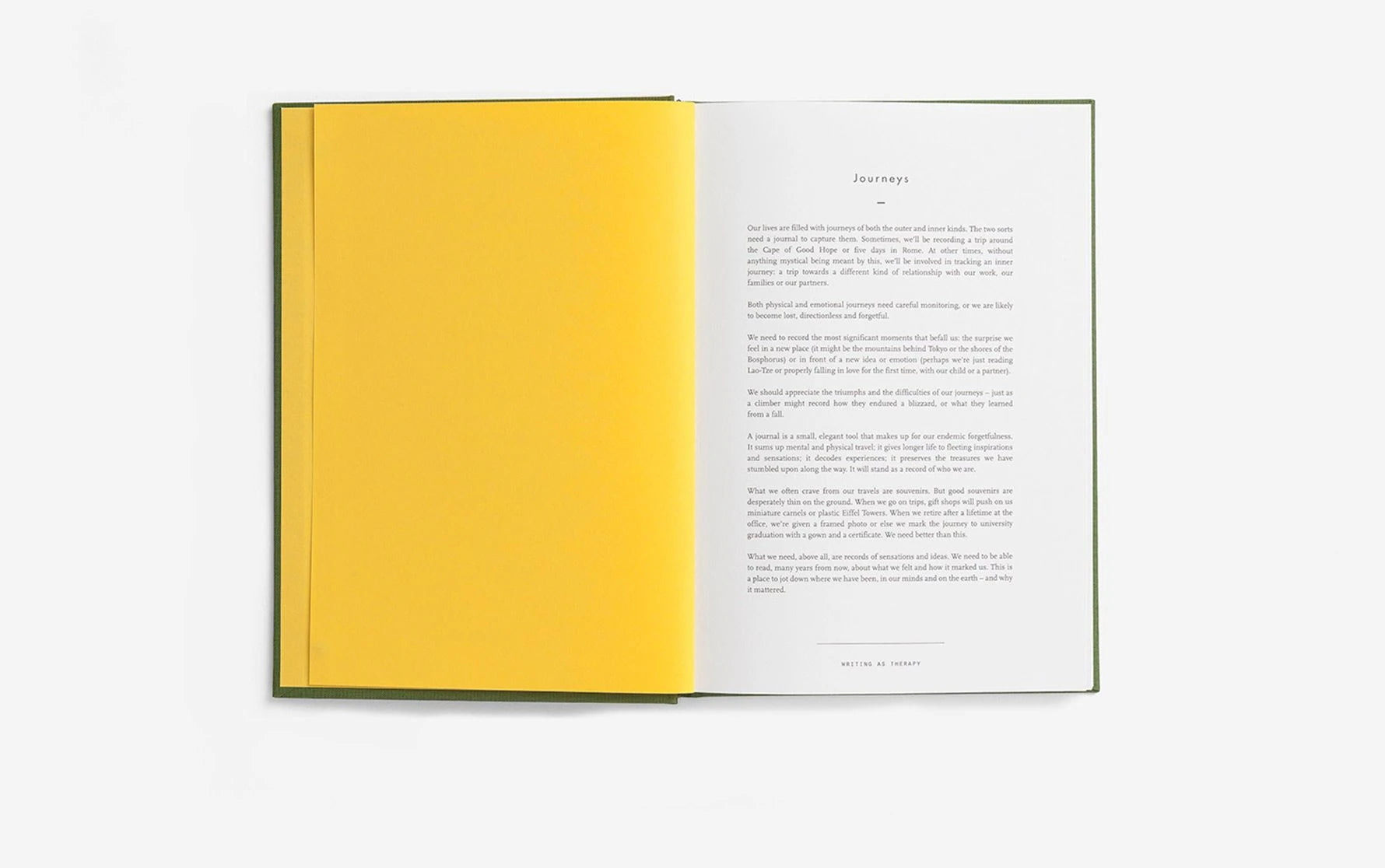 Writing As Therapy Journal - Dotted Hardback A5-ish - Lifestory