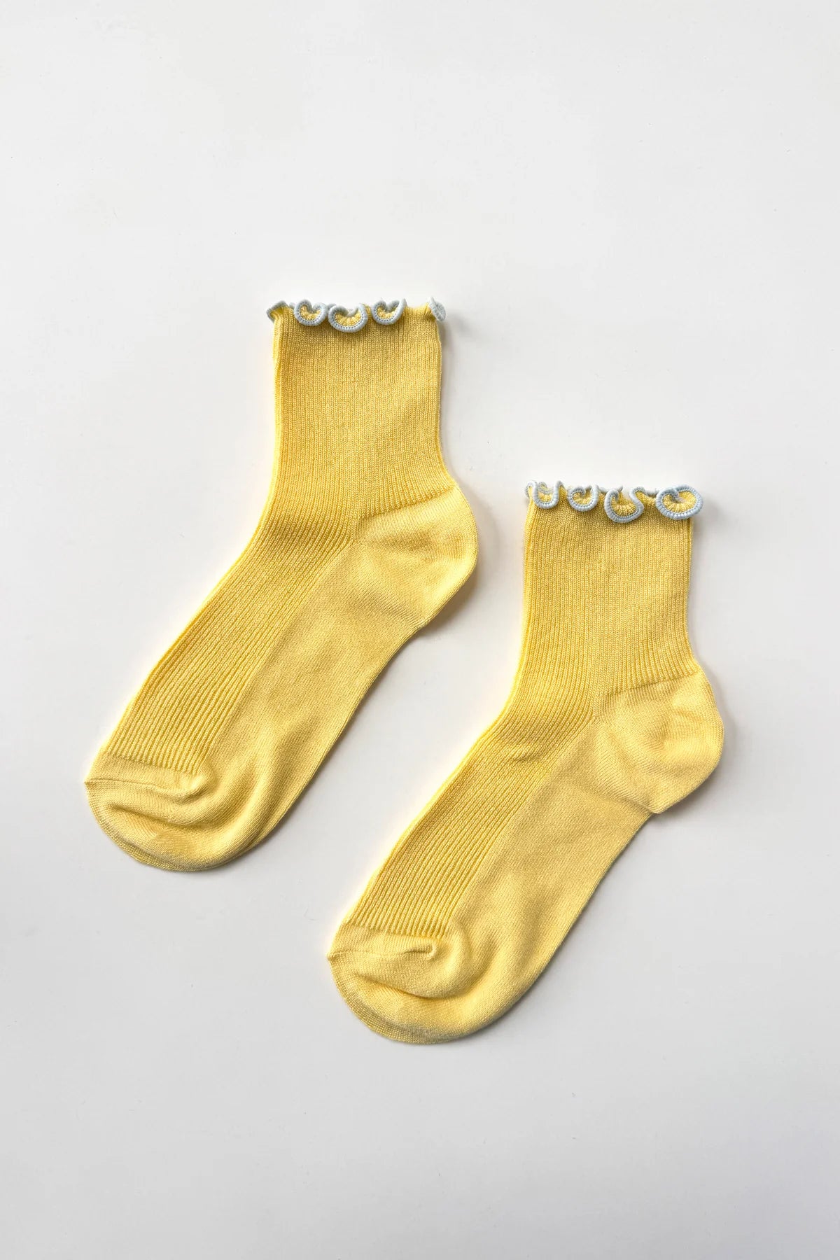 Le Bon Shoppe Petite Ruffled Modal Socks (UK 4-8) in Various Colours