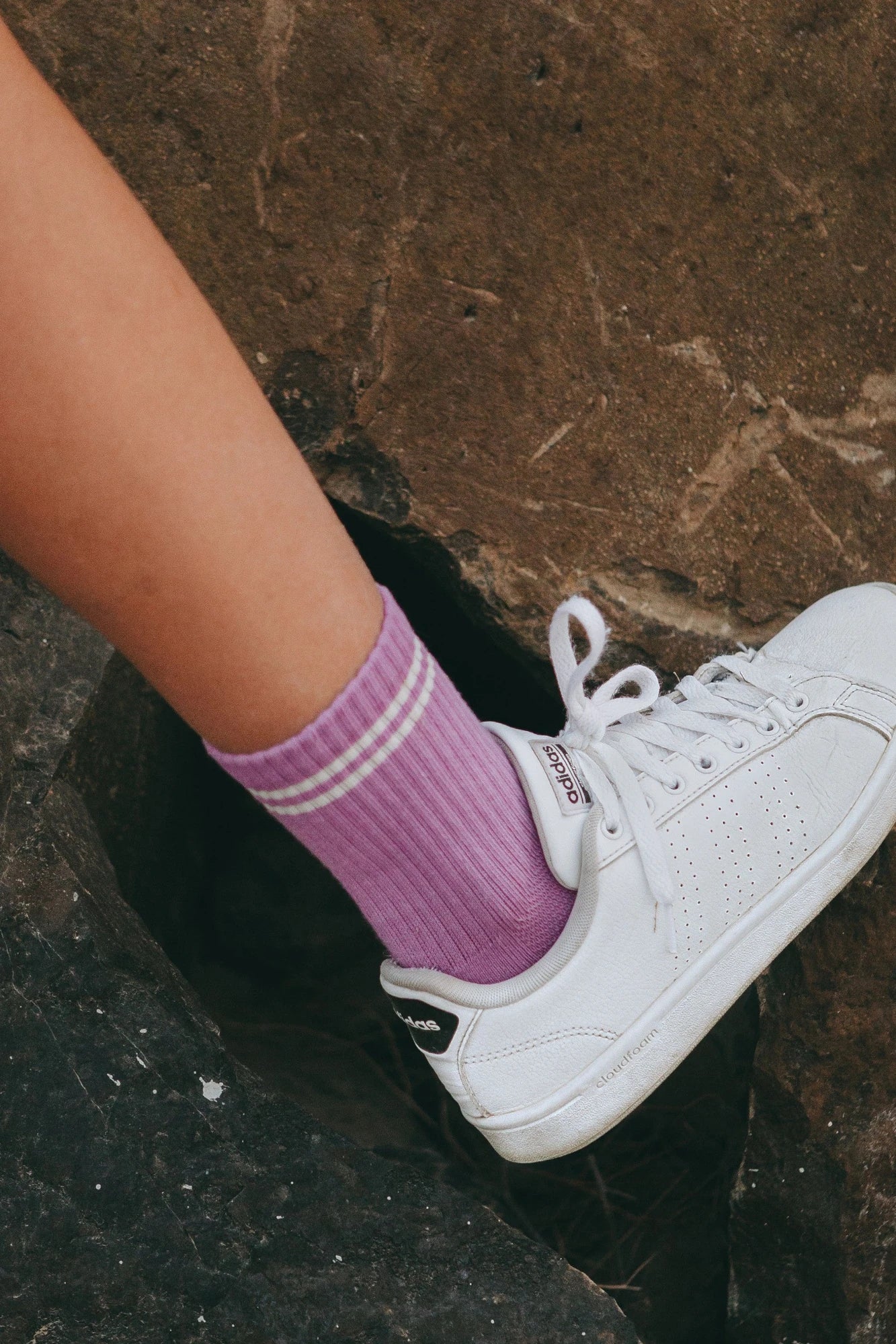 Boyfriend Socks | Grape | by Le Bon Shoppe - Lifestory