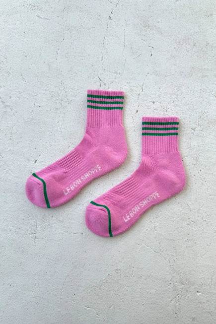 Le Bon Shoppe Girlfriend Socks in Rose