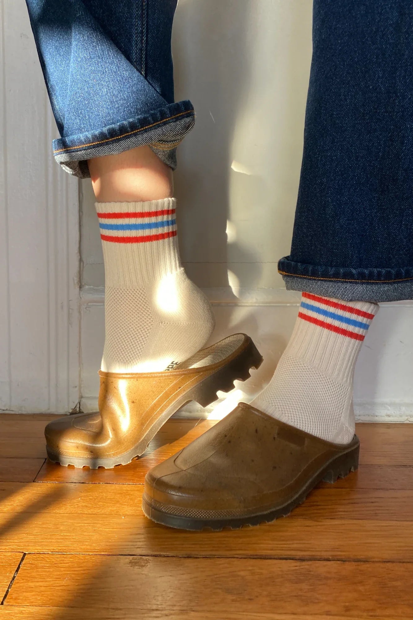 Le Bon Shoppe Girlfriend Socks in Leche