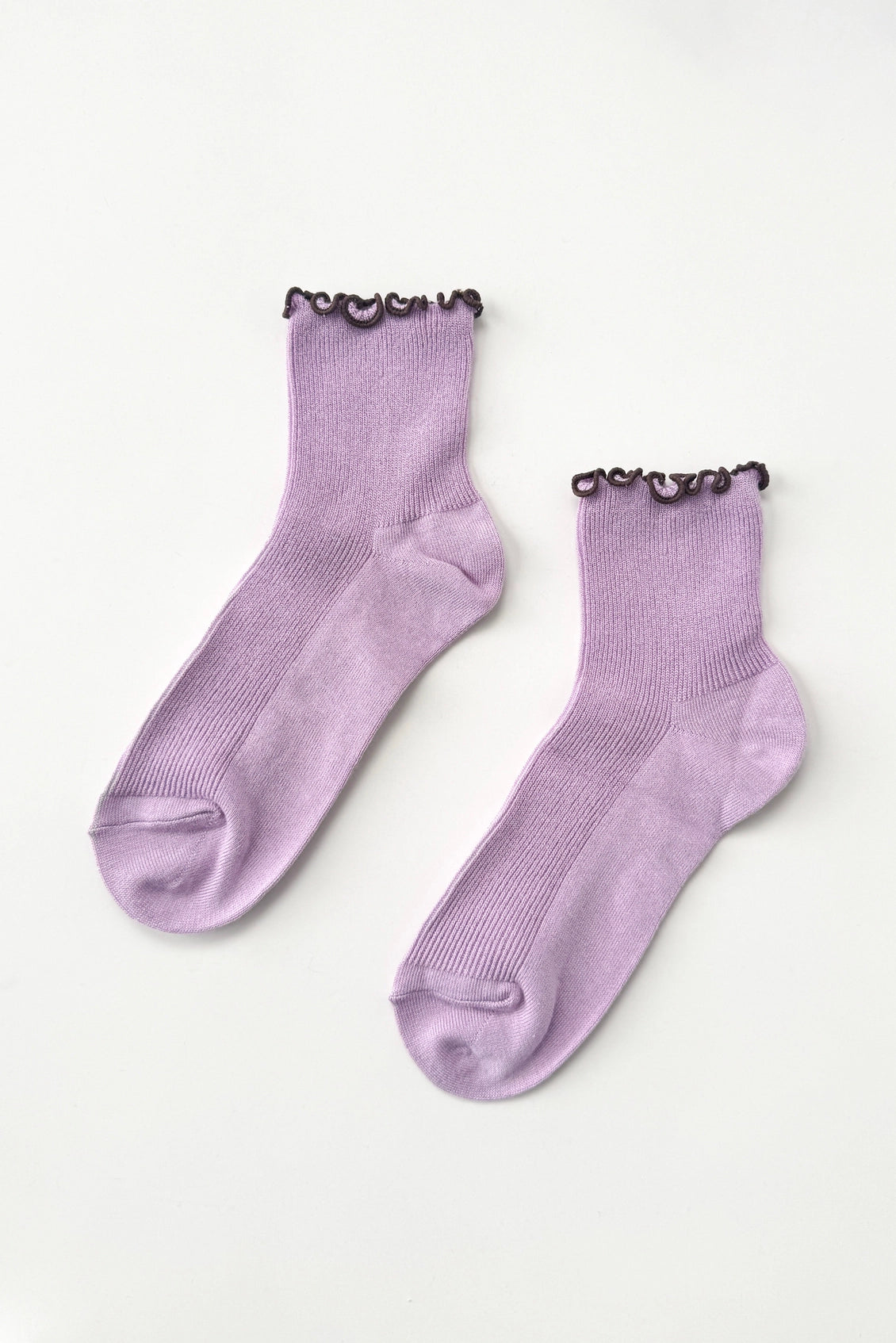 Le Bon Shoppe Petite Ruffled Modal Socks (UK 4-8) in Various Colours - Lifestory
