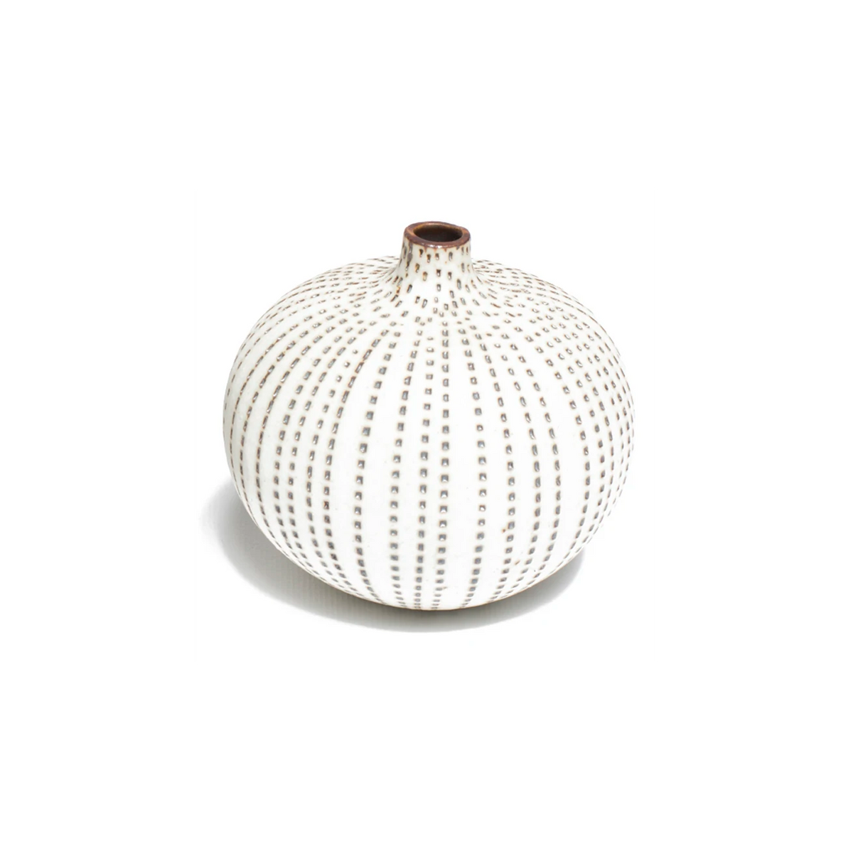 Bari Vase | Small | Brown Dots | by Lindform - Lifestory