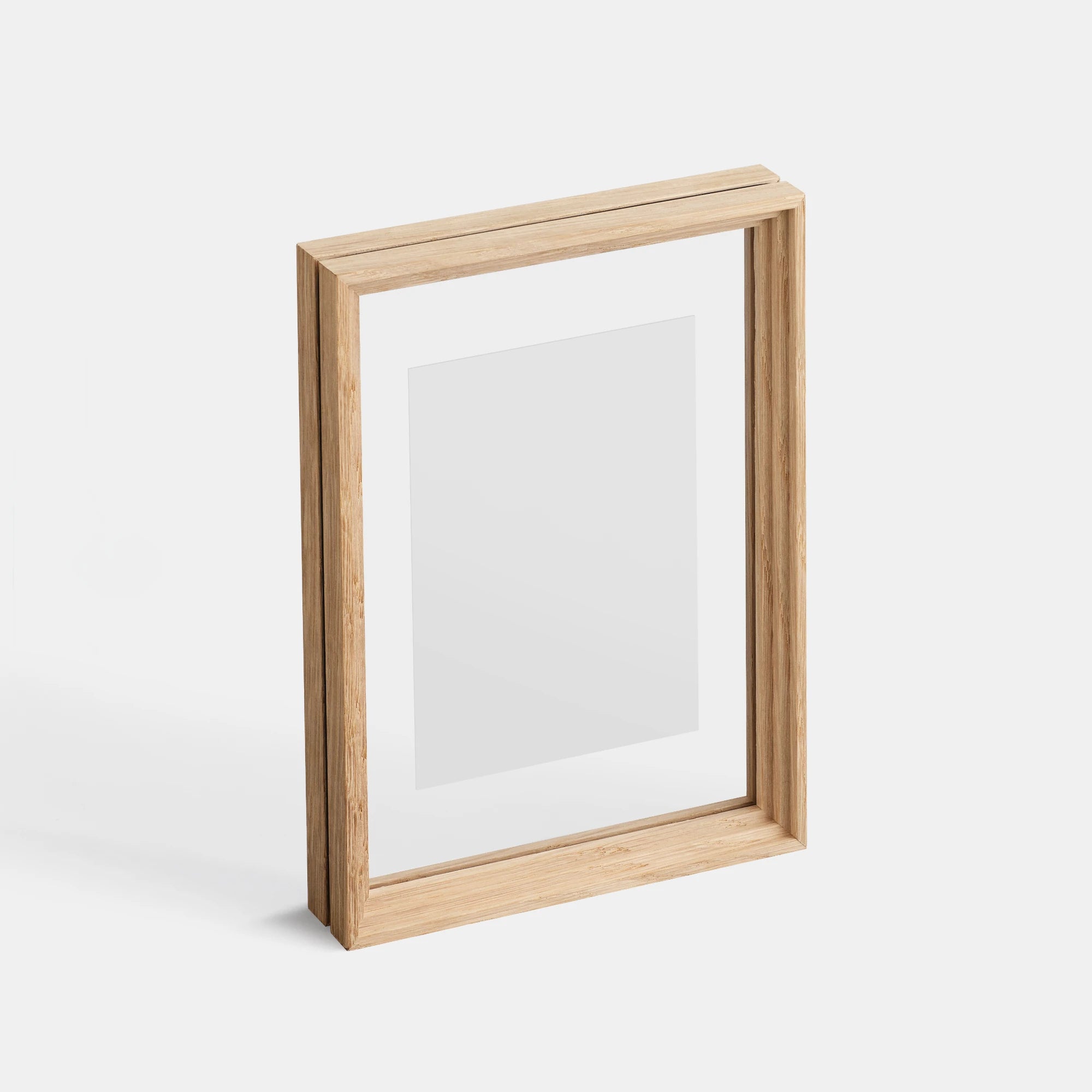 Moebe A5 Standing Frame in Oak at Lifestory