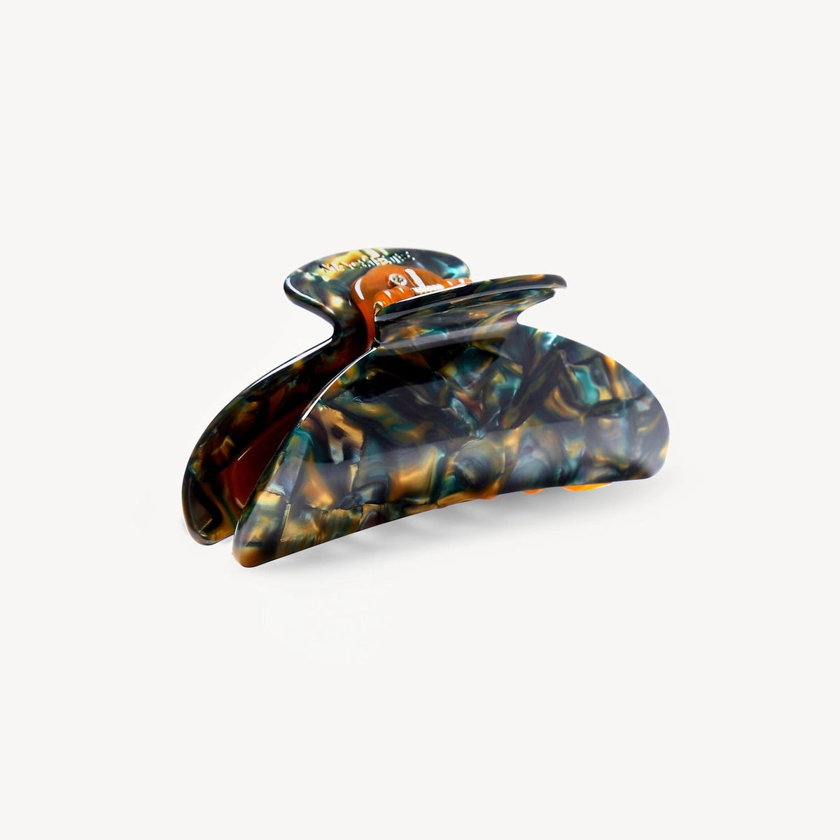 MACHETE Midi Heirloom Claw in Green Tortoise Acetate