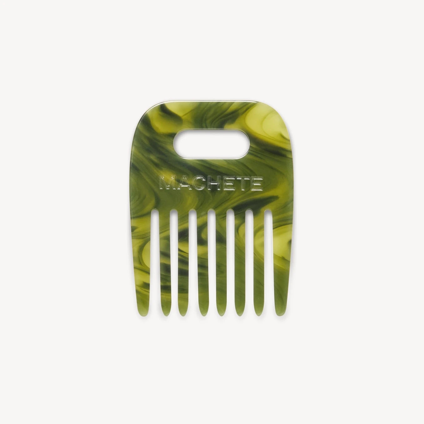 MACHETE No. 4 Comb in Algae Acetate - Lifestory