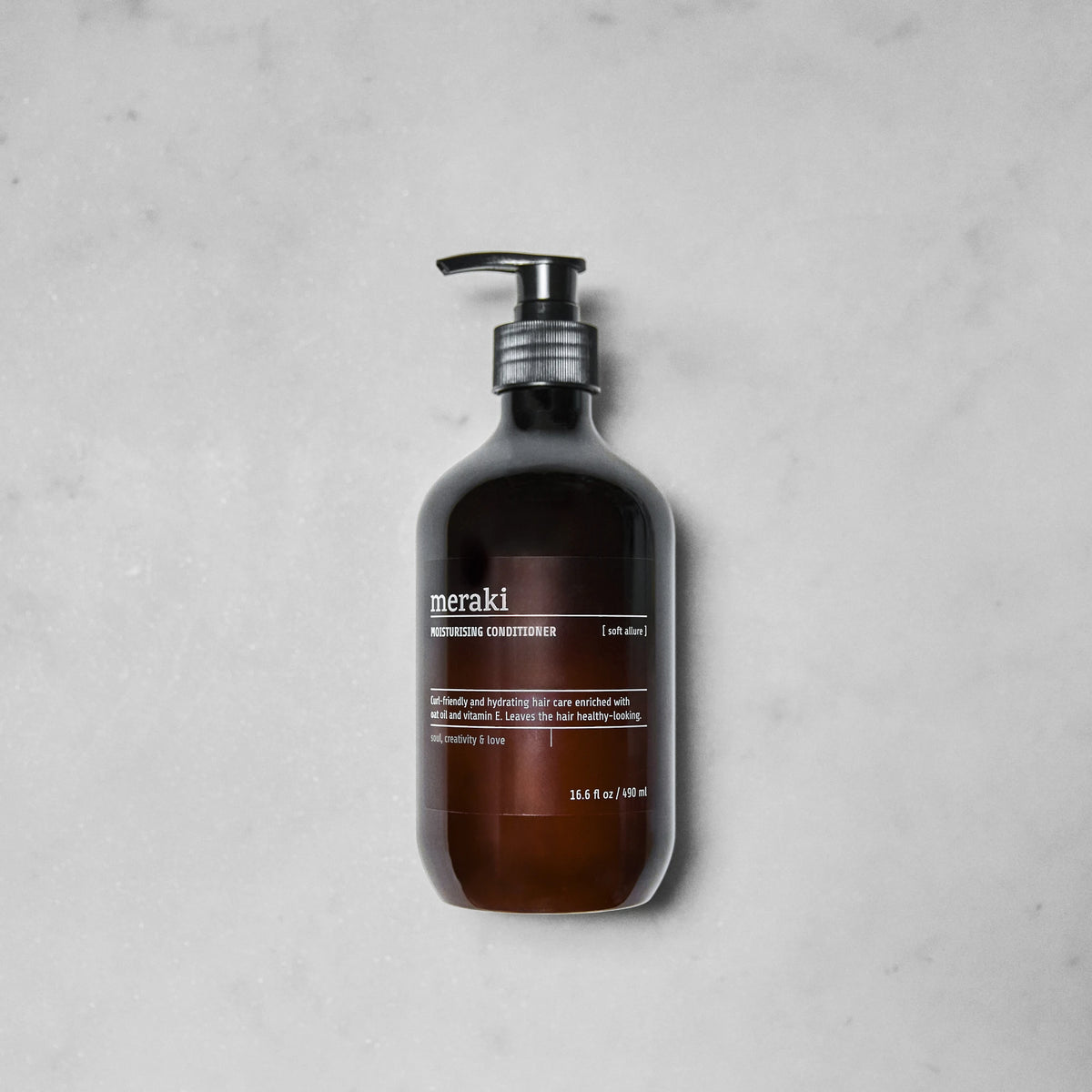 Meraki 'Soft Allure' Moisturising Conditioner - 490ml Pump Bottle