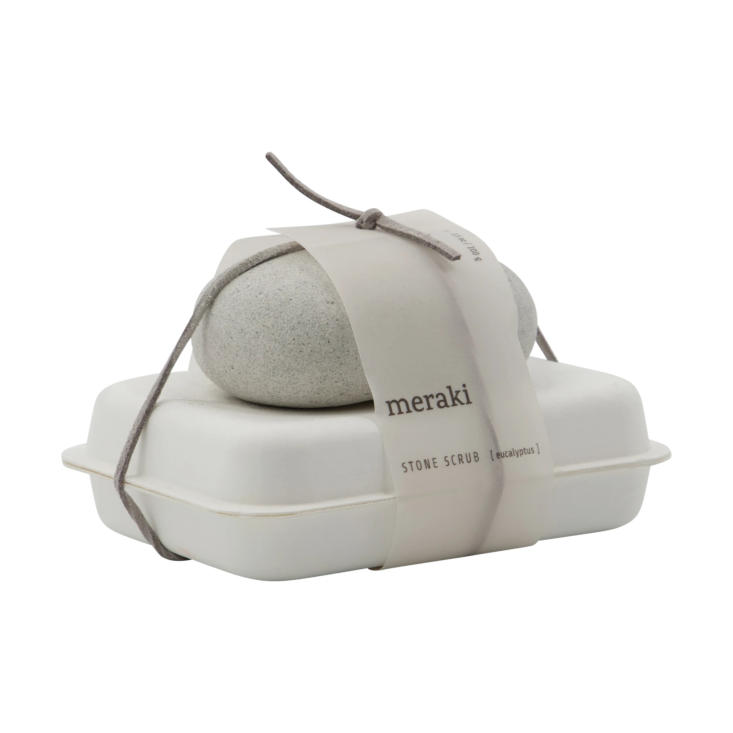 Meraki Exfoliating Stone Scrub Set with Soap - 2 Scents - Lifestory