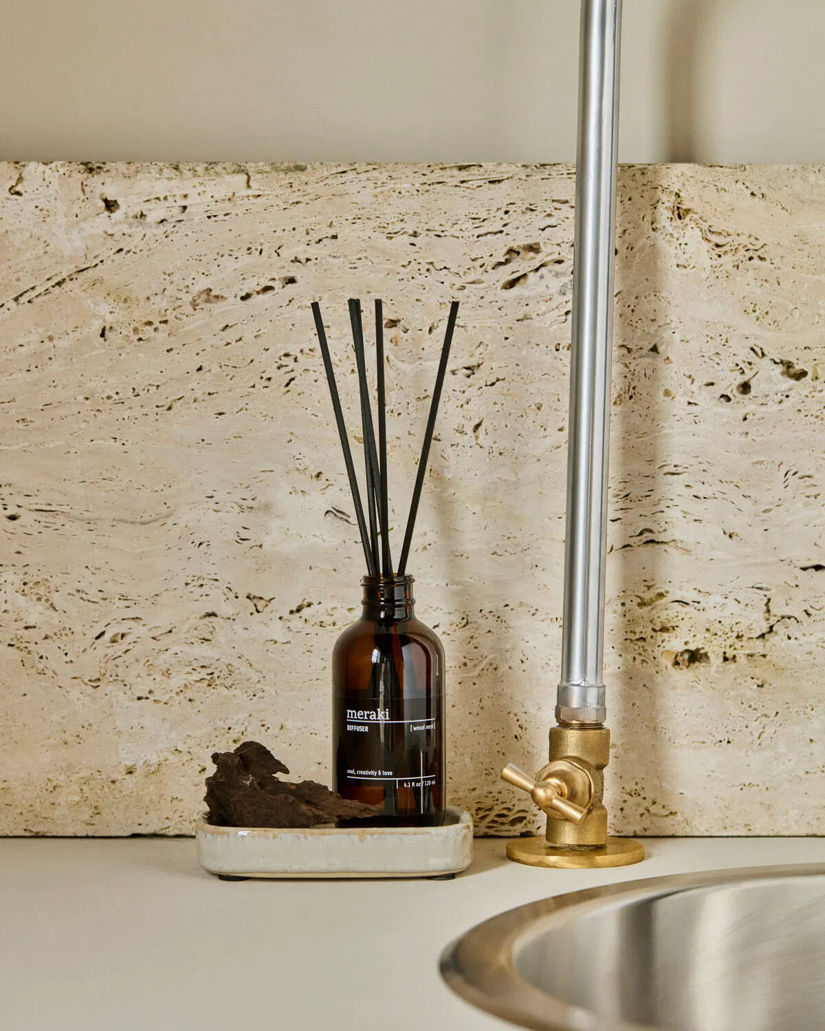 Meraki 'Wood Nest' Reed Diffuser / Room Fragrance - Lifestory
