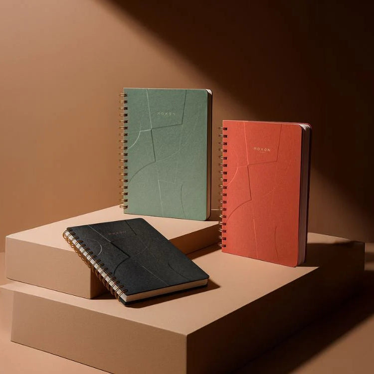 Moxon B5 Form Lined Wire-Bound Daily Planner - Lifestory