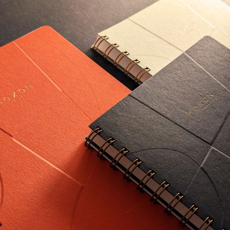 Moxon B5 Form Lined Wire-Bound Notebook - Lifestory