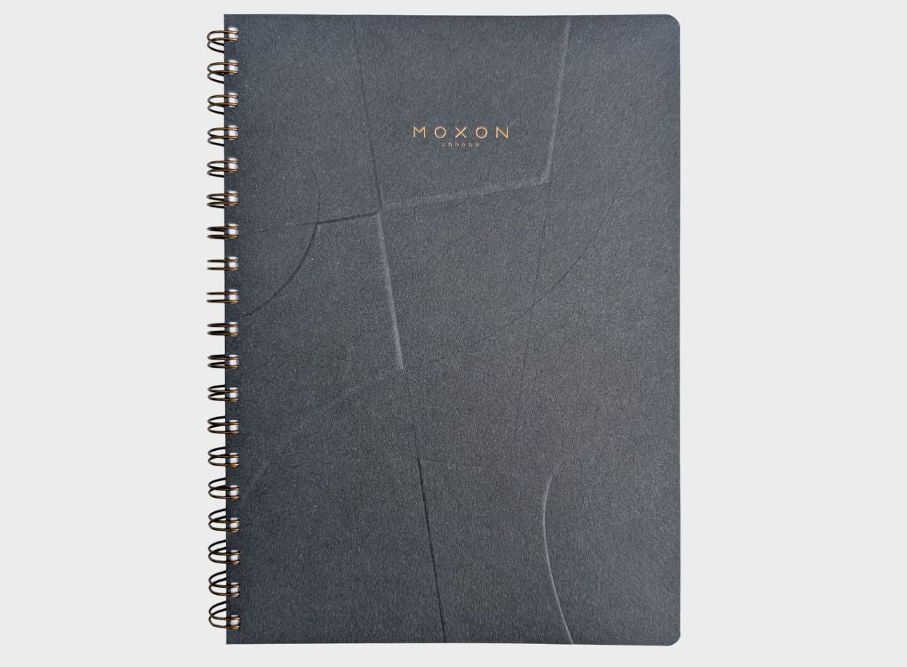 Moxon B5 Form Lined Wire-Bound Notebook - Lifestory