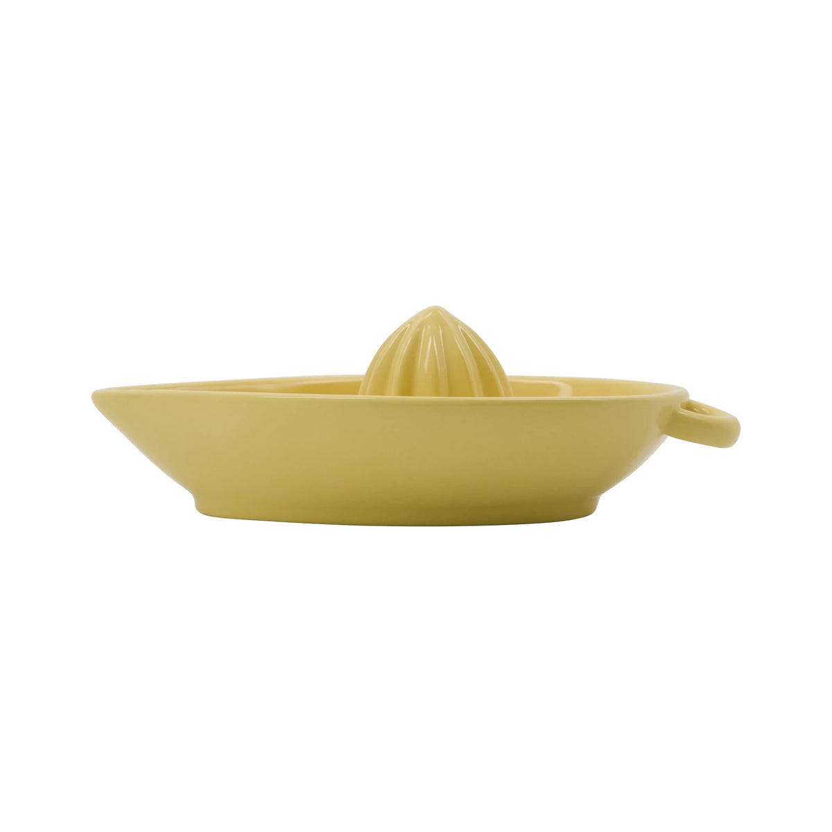 Nicolas Vahé Citrus Lemon Squeezer in Yellow Glazed Stoneware