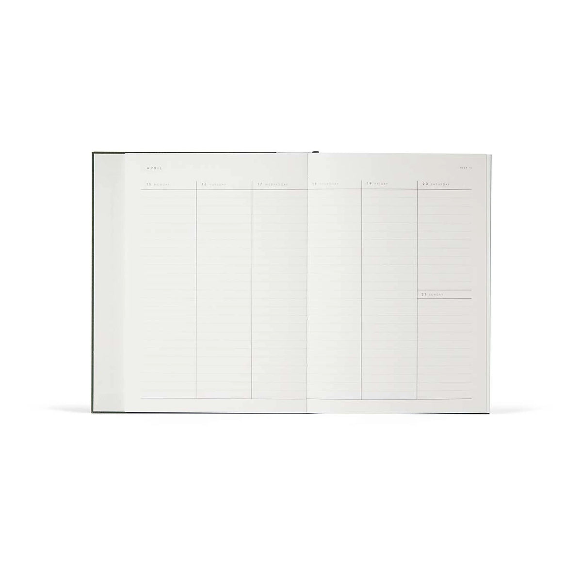 Notem Studio ALVA A5 Annual Journal 2027 - 3 Colours Available - Lifestory