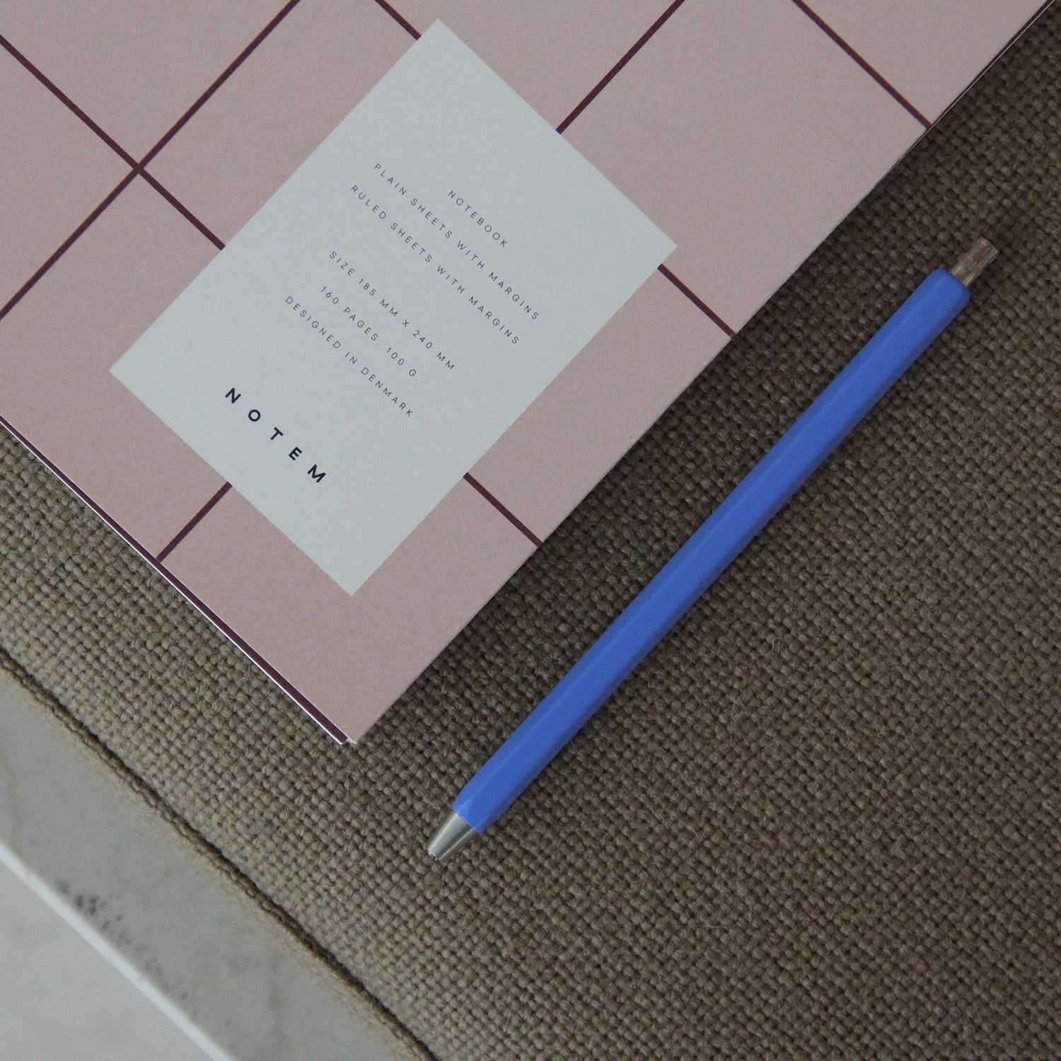 Notem Studio UMA Large Notebook - Blank + Ruled Pages - Lifestory