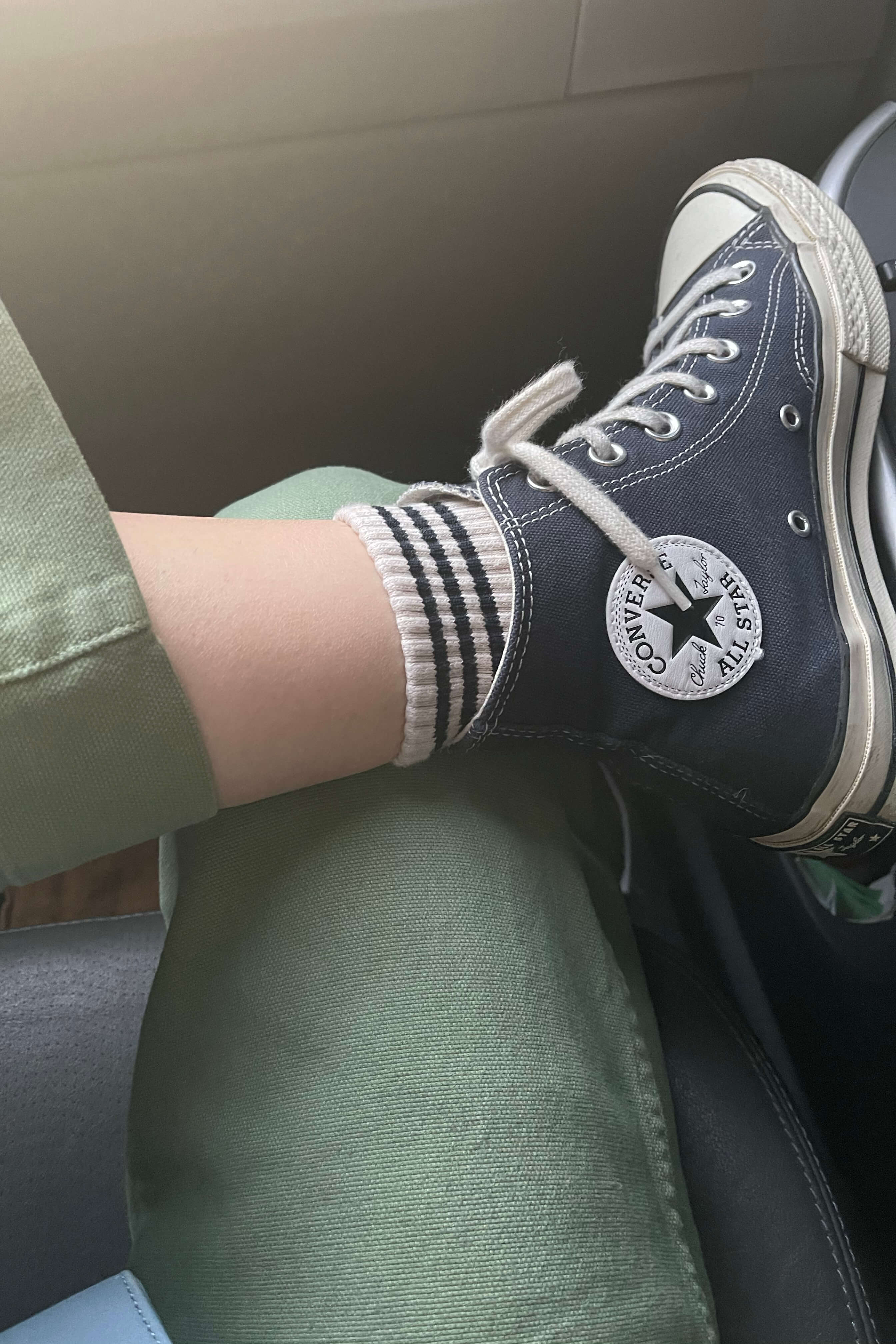 Le Bon Shoppe Girlfriend Socks in Oatmeal