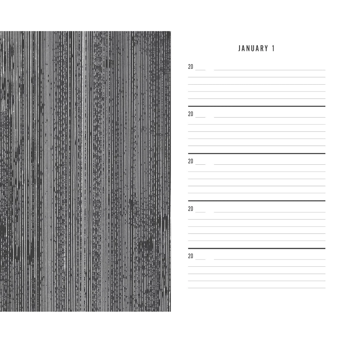 One Line a Day - Five Year Planner / Diary / Journal | 2 Colours