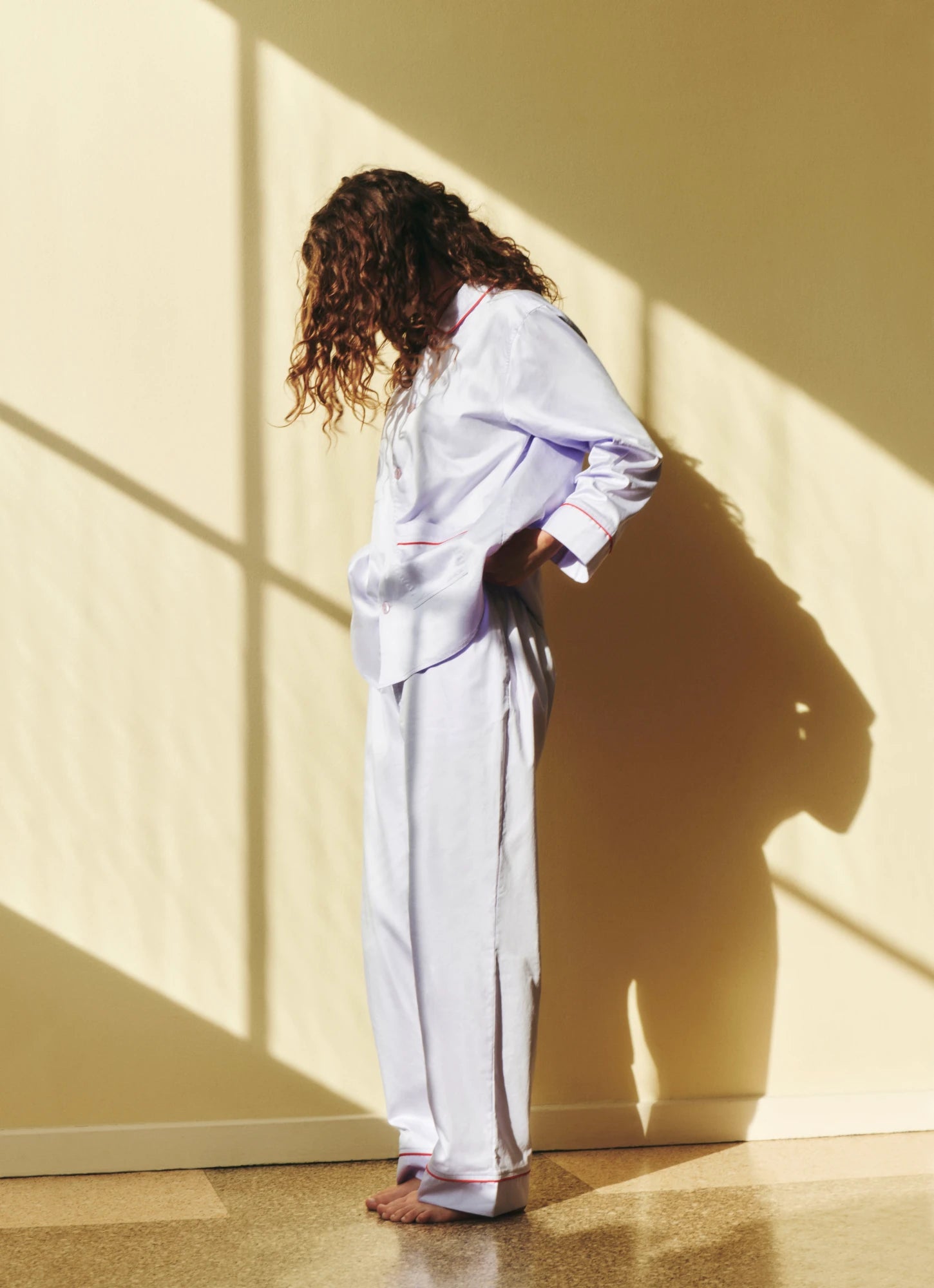 HAY Outline Long Sleeve Pyjama Shirt - Unisex - Lifestory