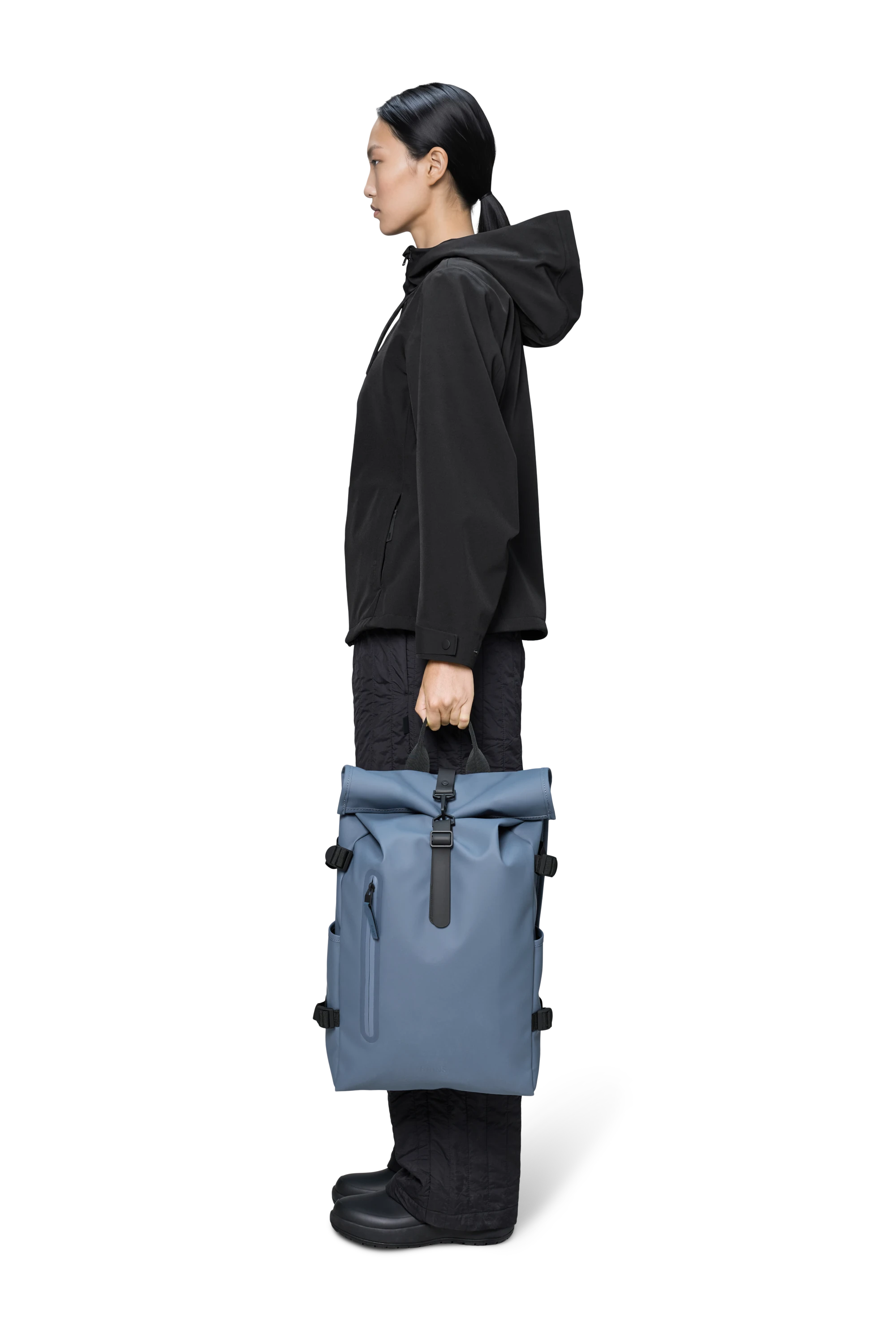 Rains Rolltop Rucksack Large | Waterproof