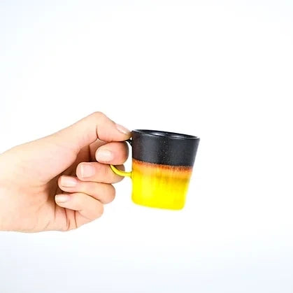 Porcelain Double Espresso Cup in Various Glazes by SGW Lab - Lifestory