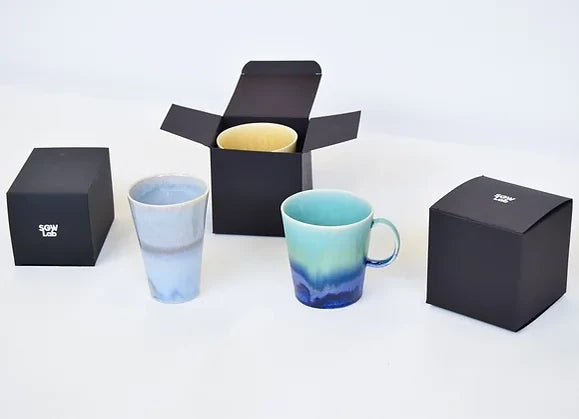 Porcelain Double Espresso Cup in Various Glazes by SGW Lab - Lifestory