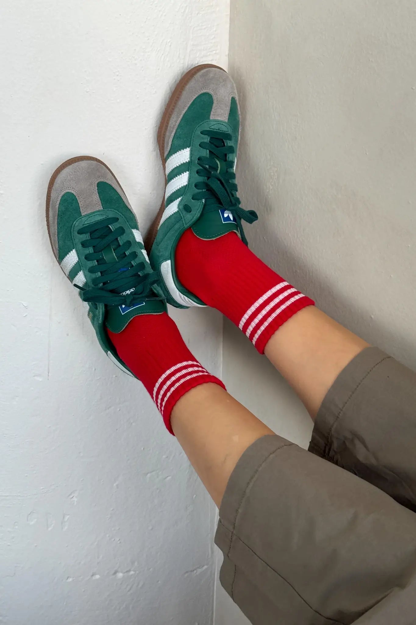 Le Bon Shoppe Girlfriend Socks in Scarlet
