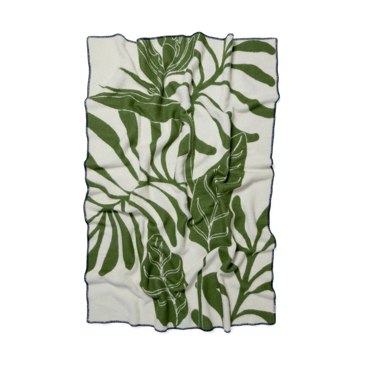 Wool 'Leaf' Blanket | Various Colours | by Sophie Home - Lifestory