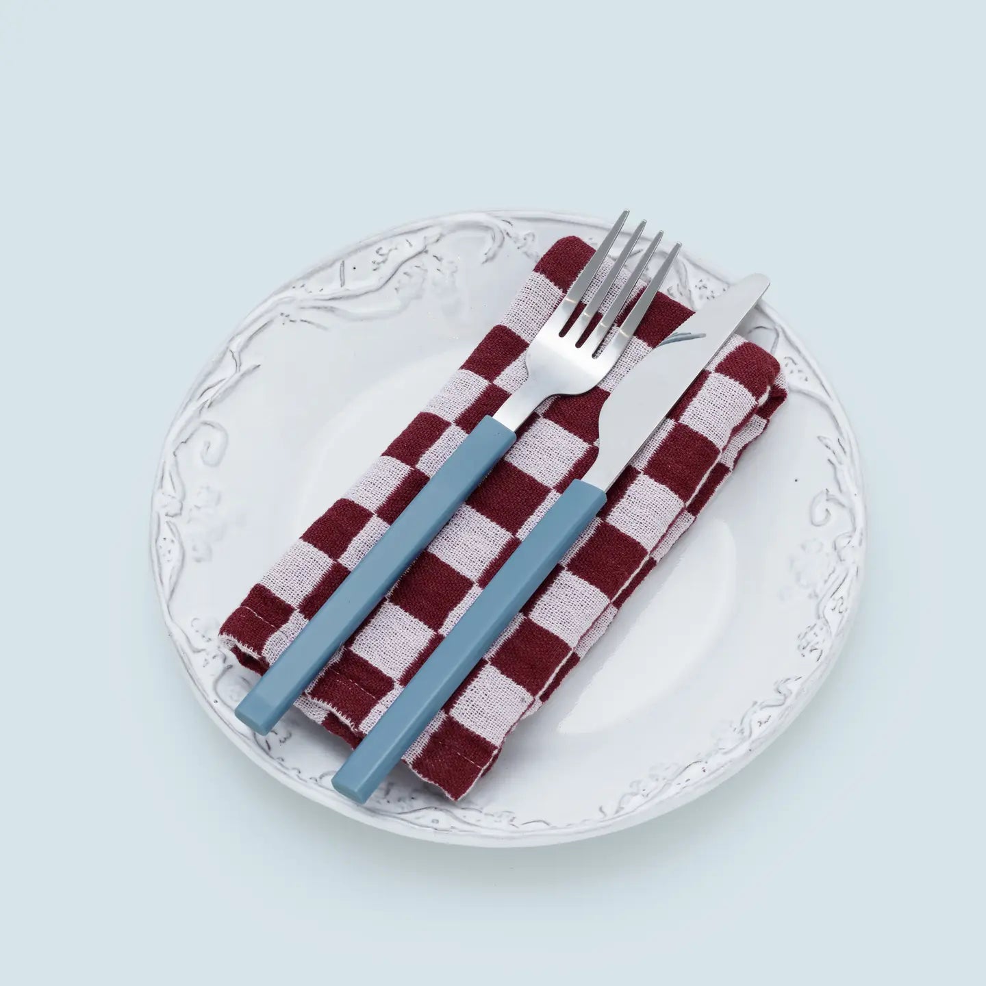 Sophie Home Cotton Check Napkin - Set of 2