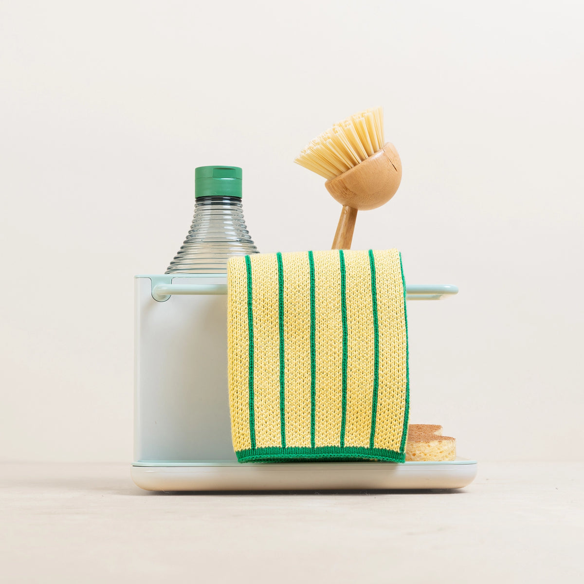 Sophie Home Reusable Cotton Striped Dish Cloths - Set of 3