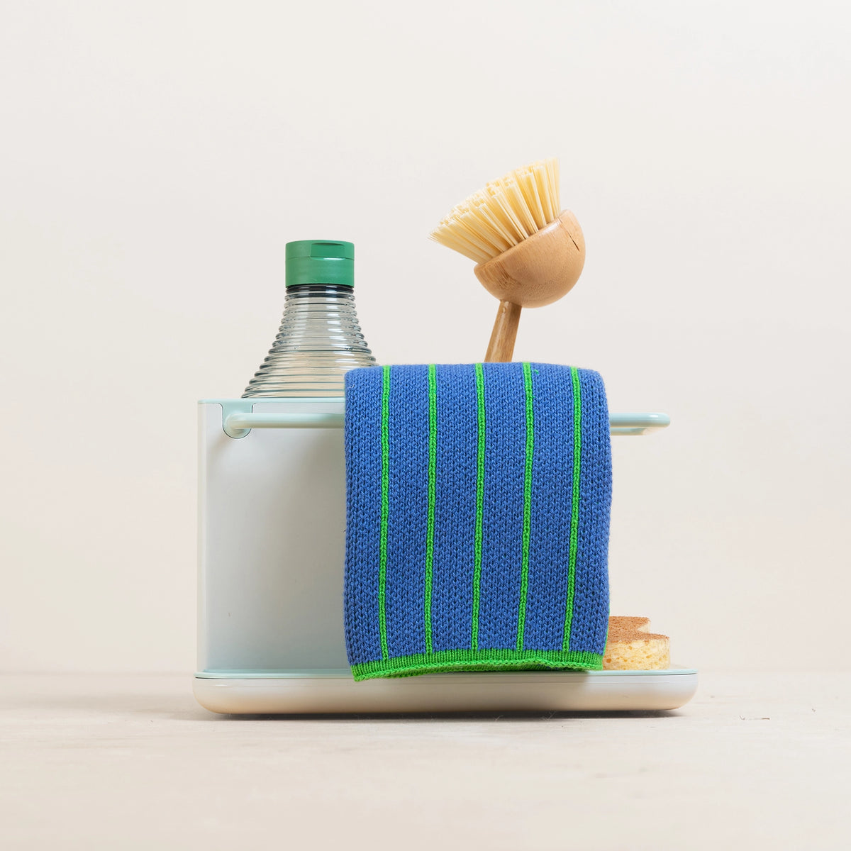 Sophie Home Reusable Cotton Striped Dish Cloths - Set of 3