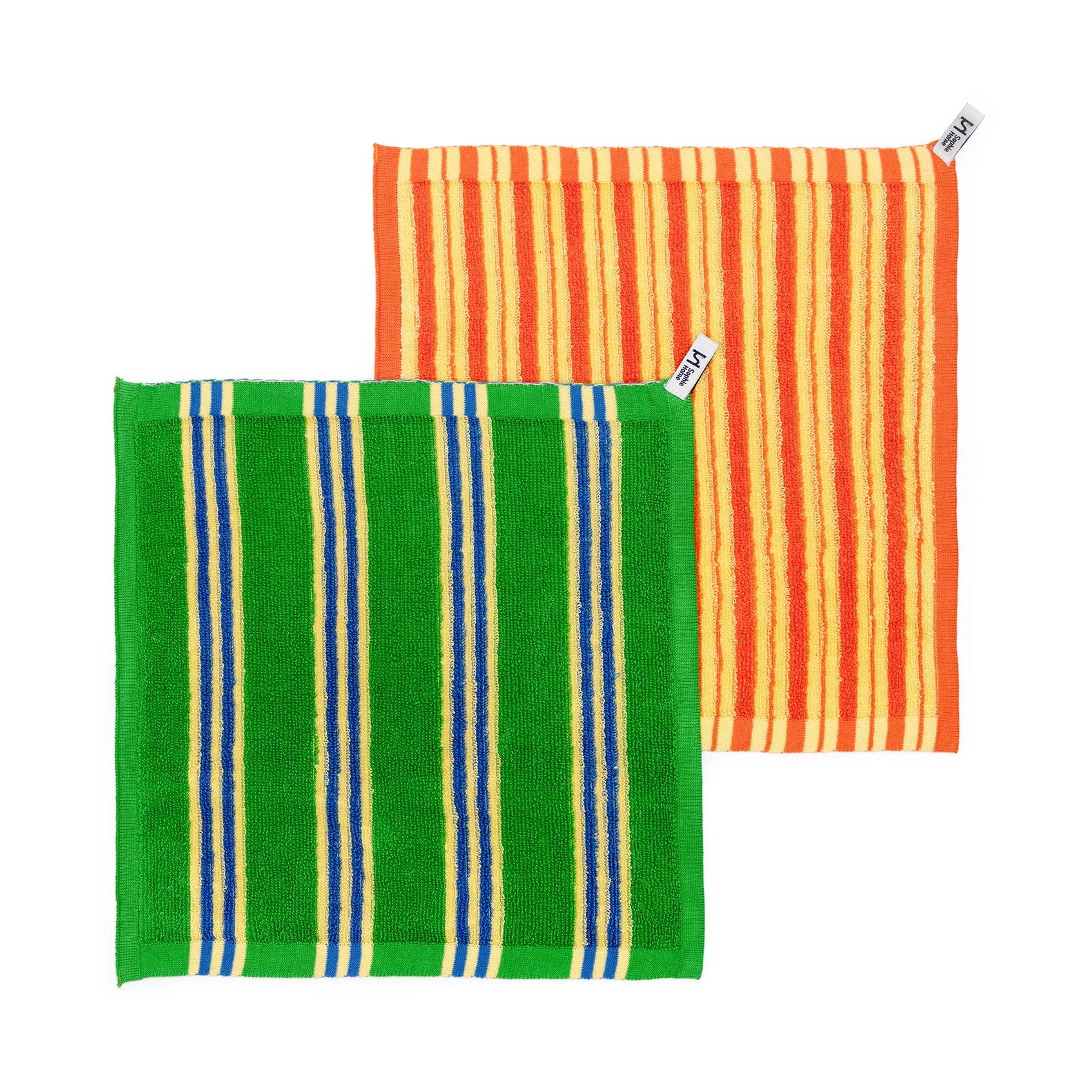 Sophie Home Terry Towelling Flannel - Set of 2 - Lifestory
