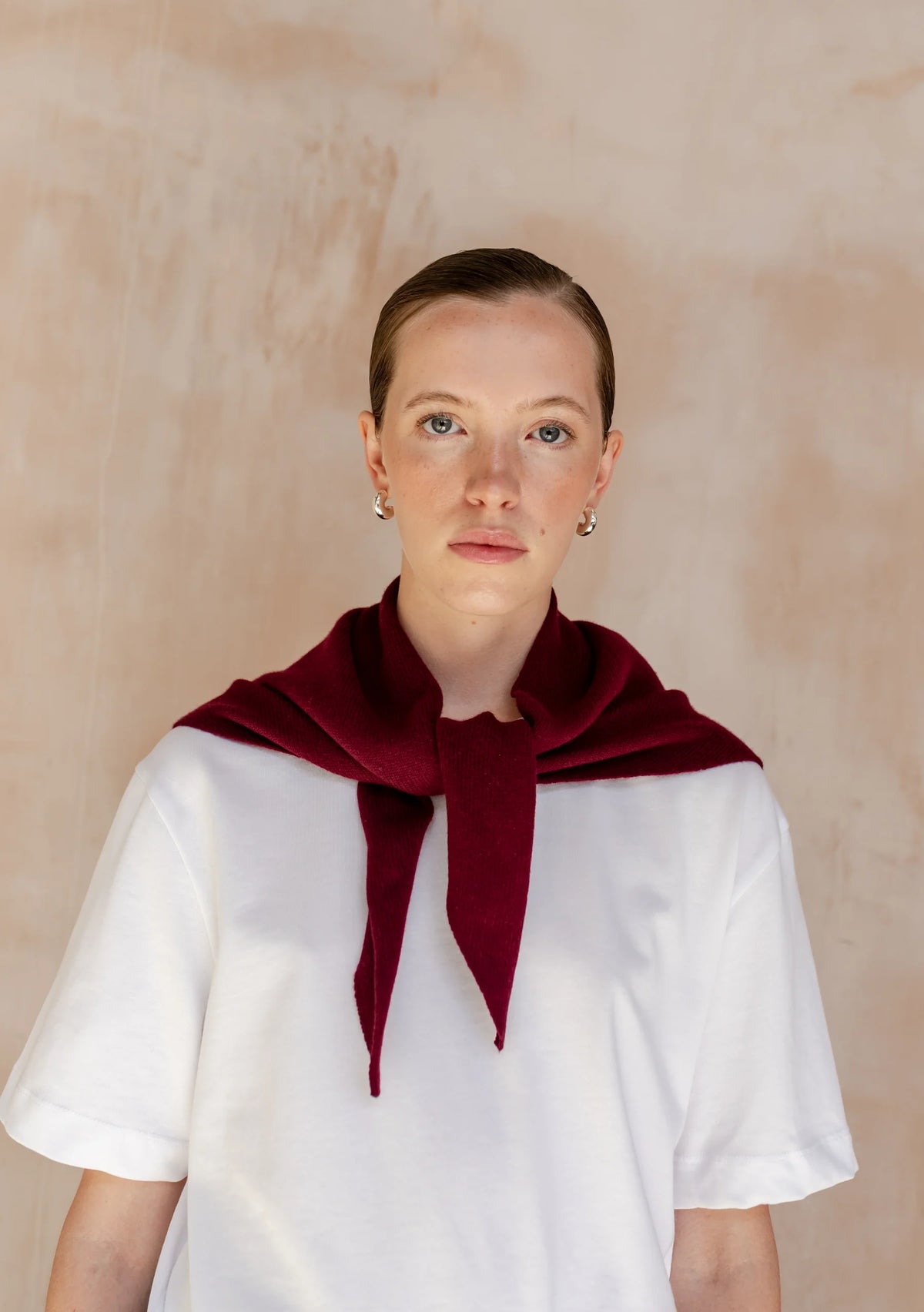 TBCo Merino Wool Triangle Scarf in Various Colours