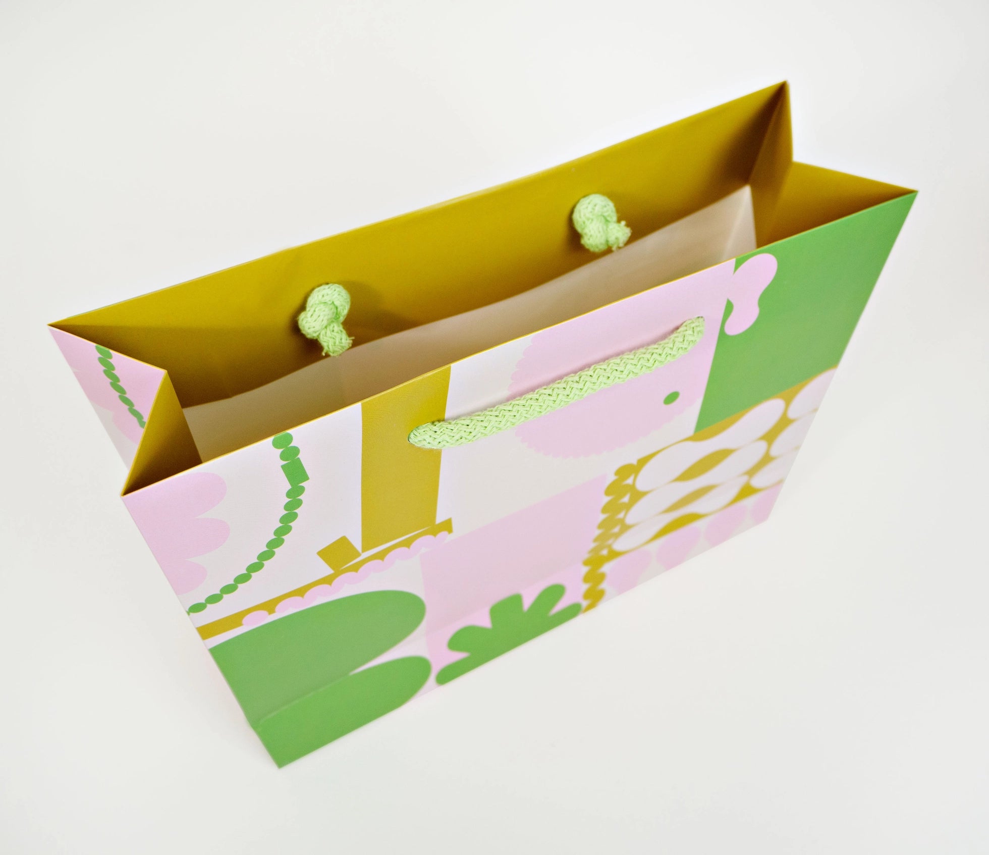 The Completist Luxury Small Patterned Gift Bag - Lifestory