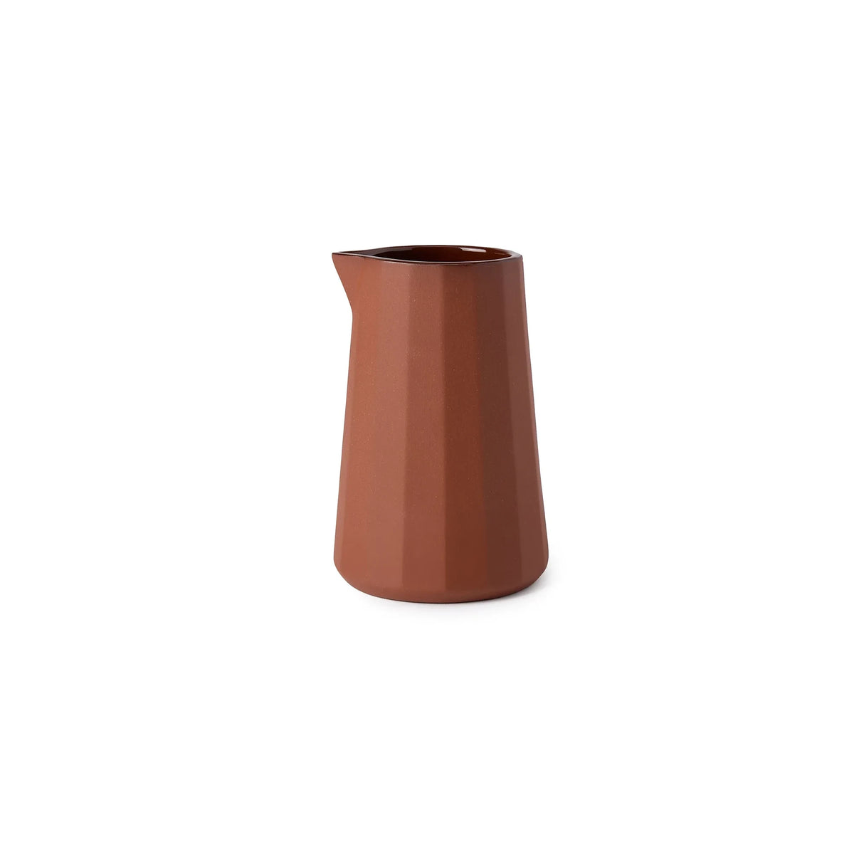 Fade Porcelain Milk Jug in Cacao by The Conran Shop